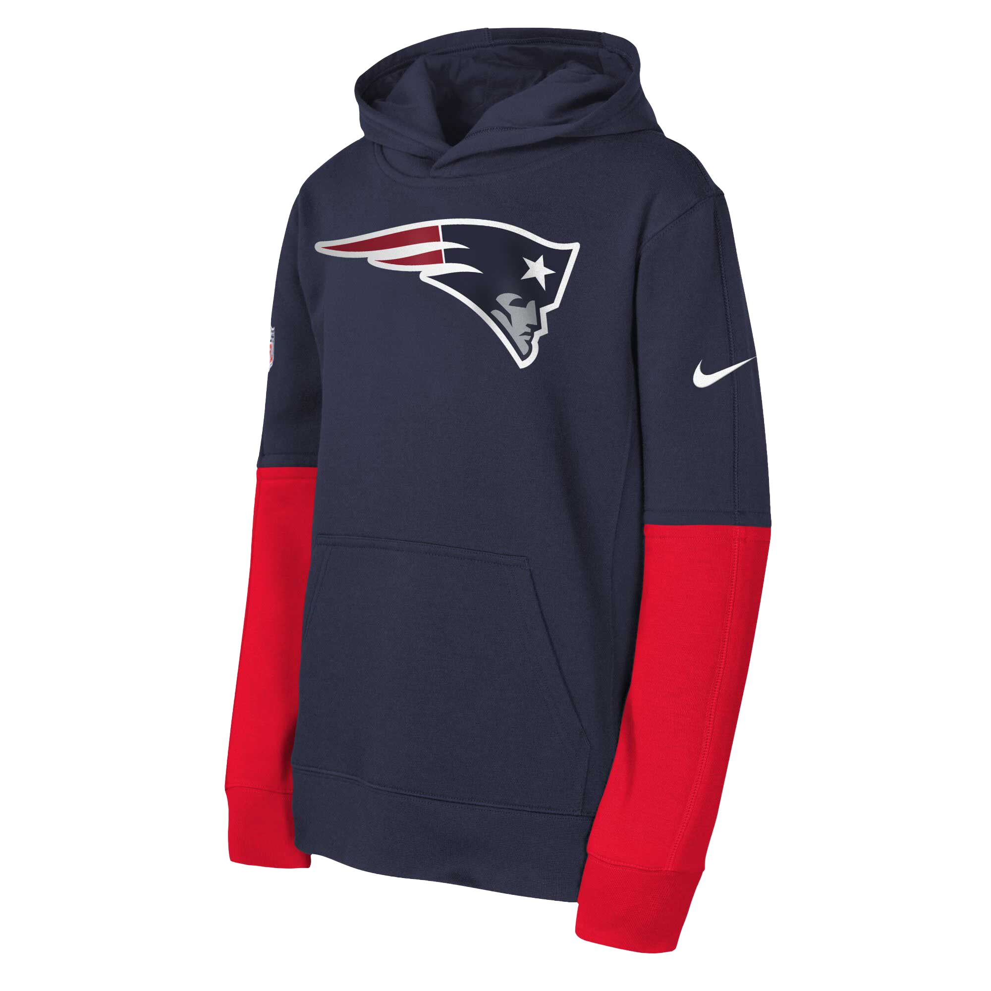 New England Patriots Youth  Team Issue Club Pullover Hoodie - Navy