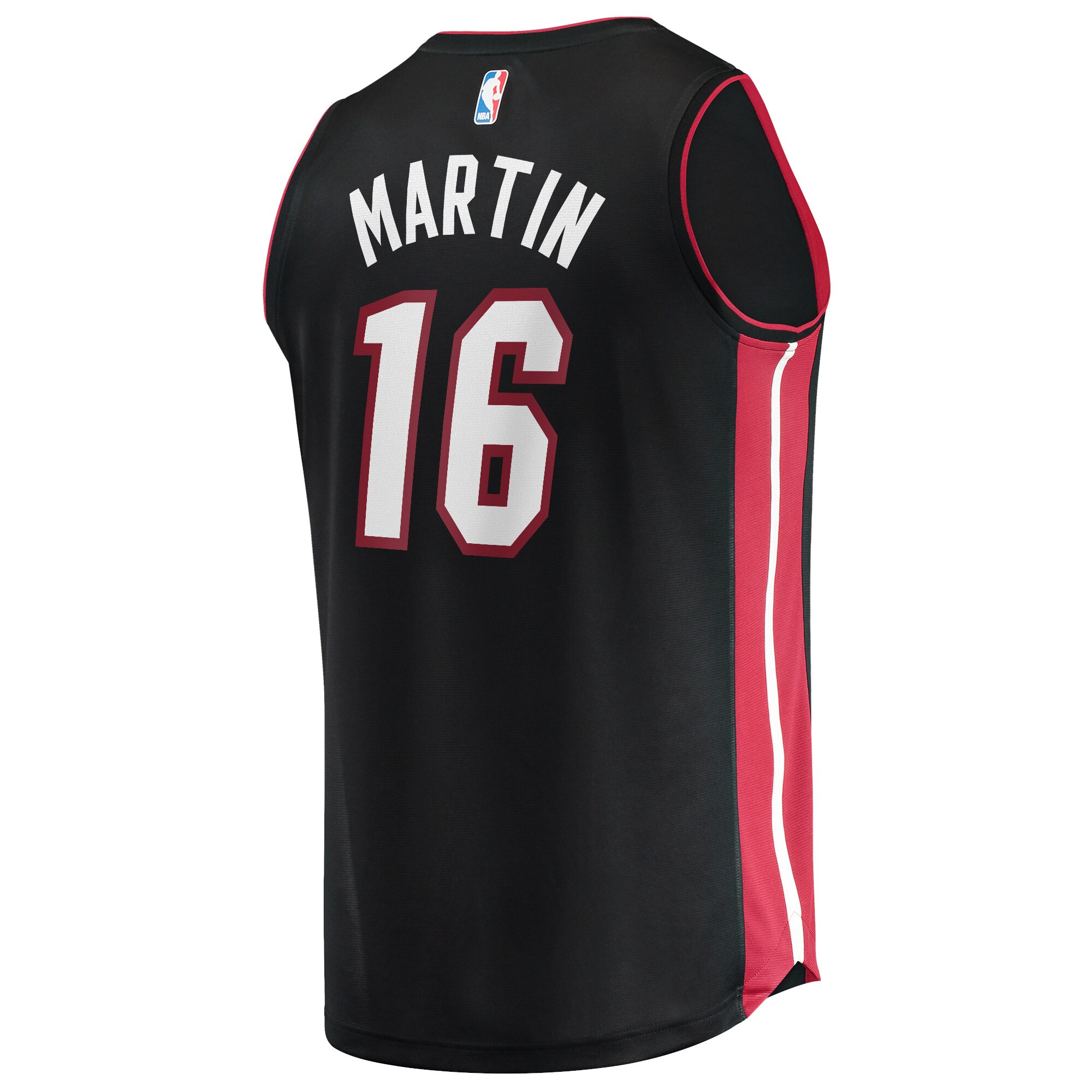Caleb Martin Miami Heat  2021/22 Fast Break Replica Jersey - Icon Edition - Black
