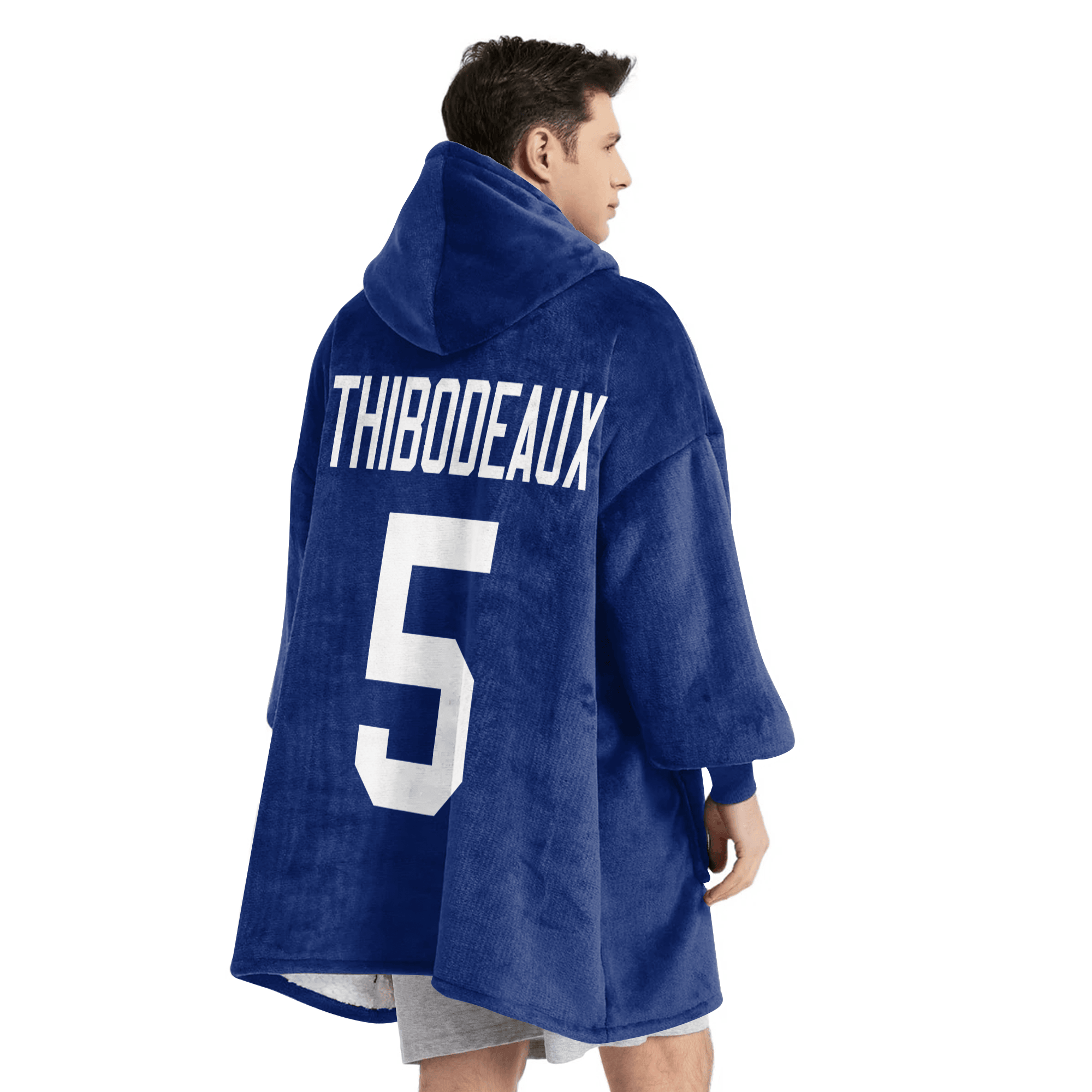 Adult K.T 5 New York G Football Unisex Blanket Hoodie
