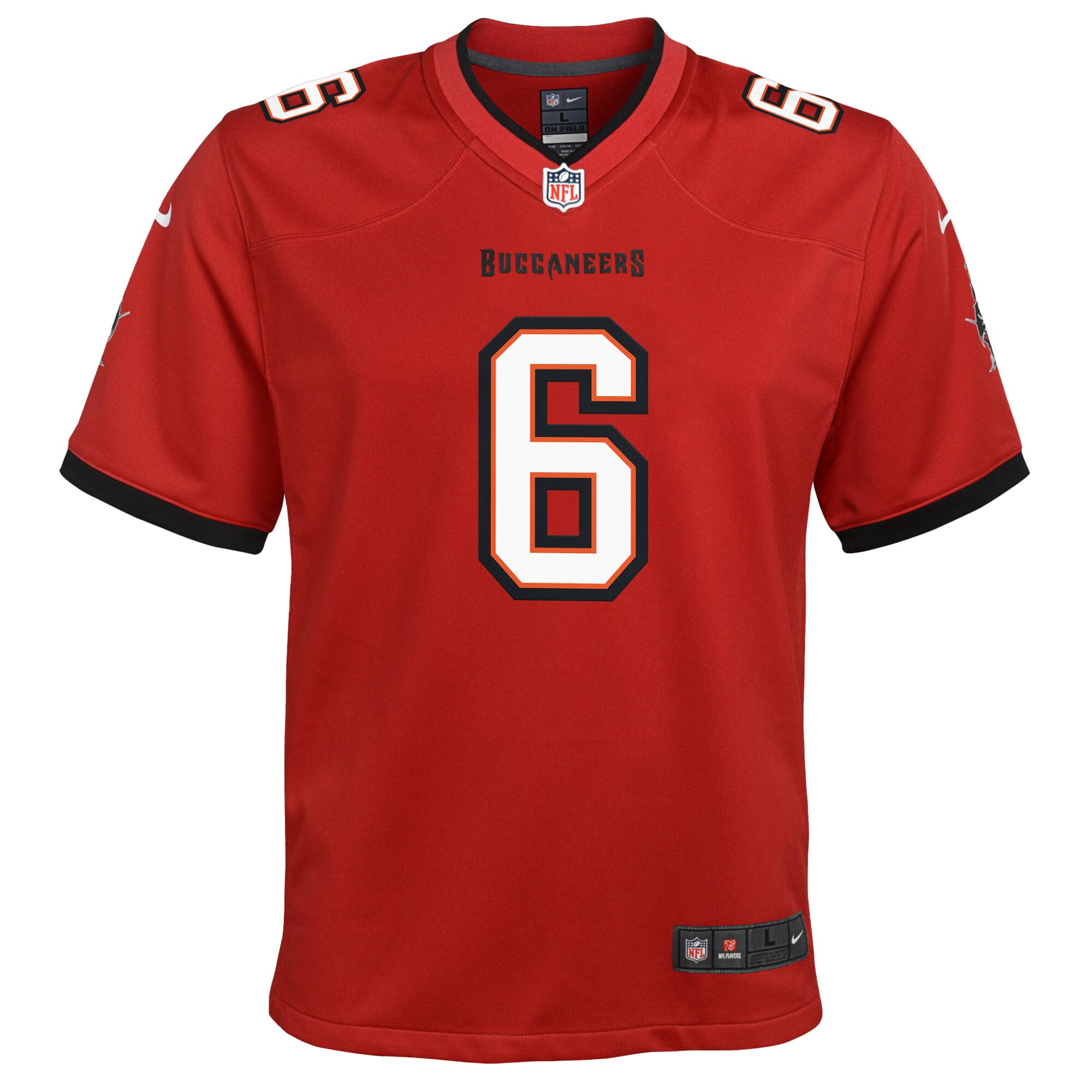 Baker Mayfield Tampa Bay Buccaneers  Youth Game Jersey - Red