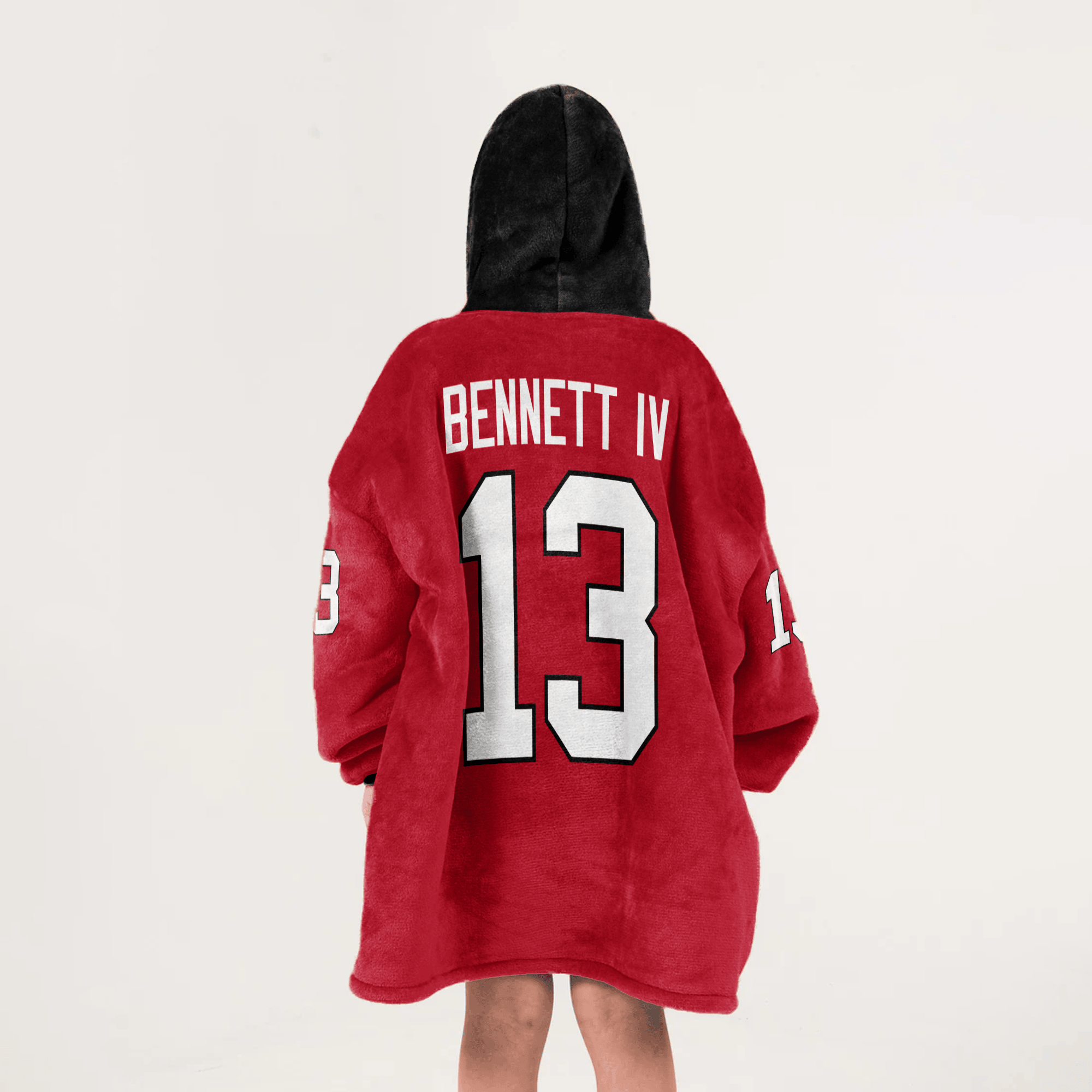 Kid S.B 13 Georgia Football Unisex Blanket Hoodie