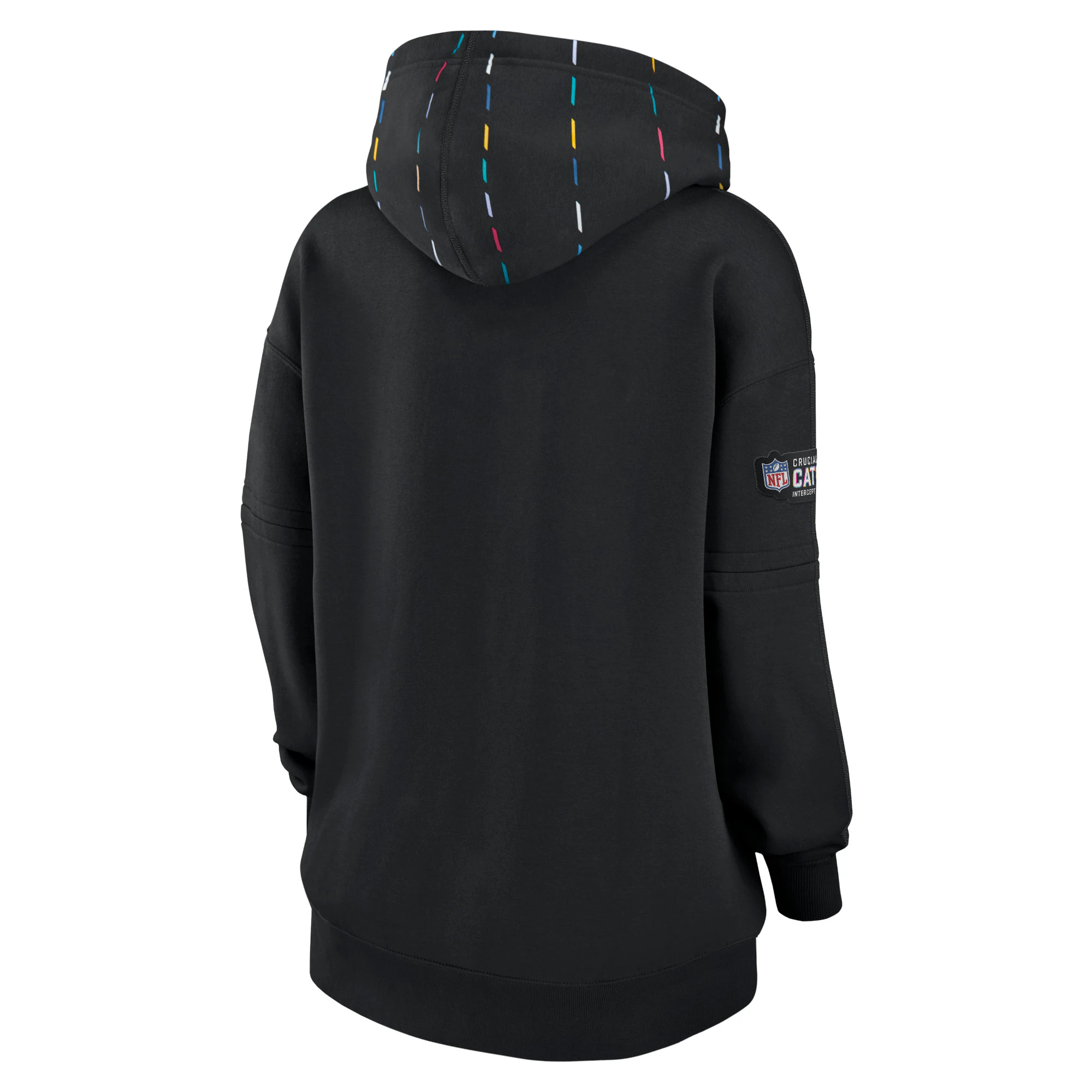 Arizona Cardinals Women's 2023 NFL Crucial Catch Club Pullover Hoodie - Black