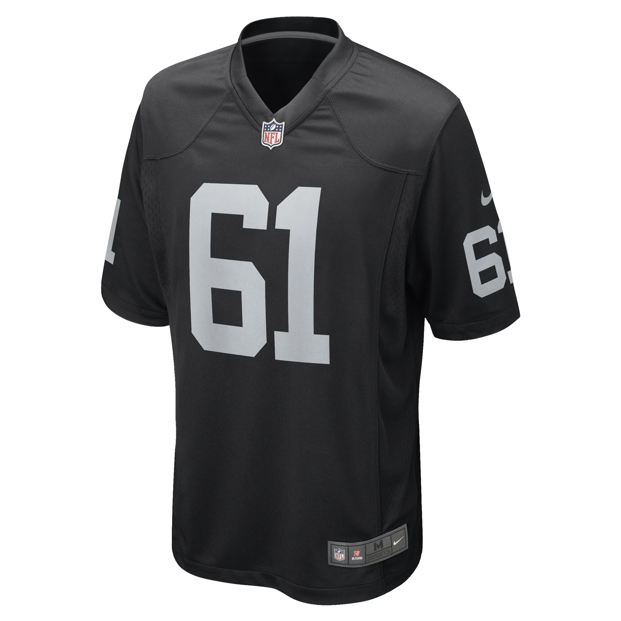 Meredith Las Vegas Raiders  Game Player Jersey - Black