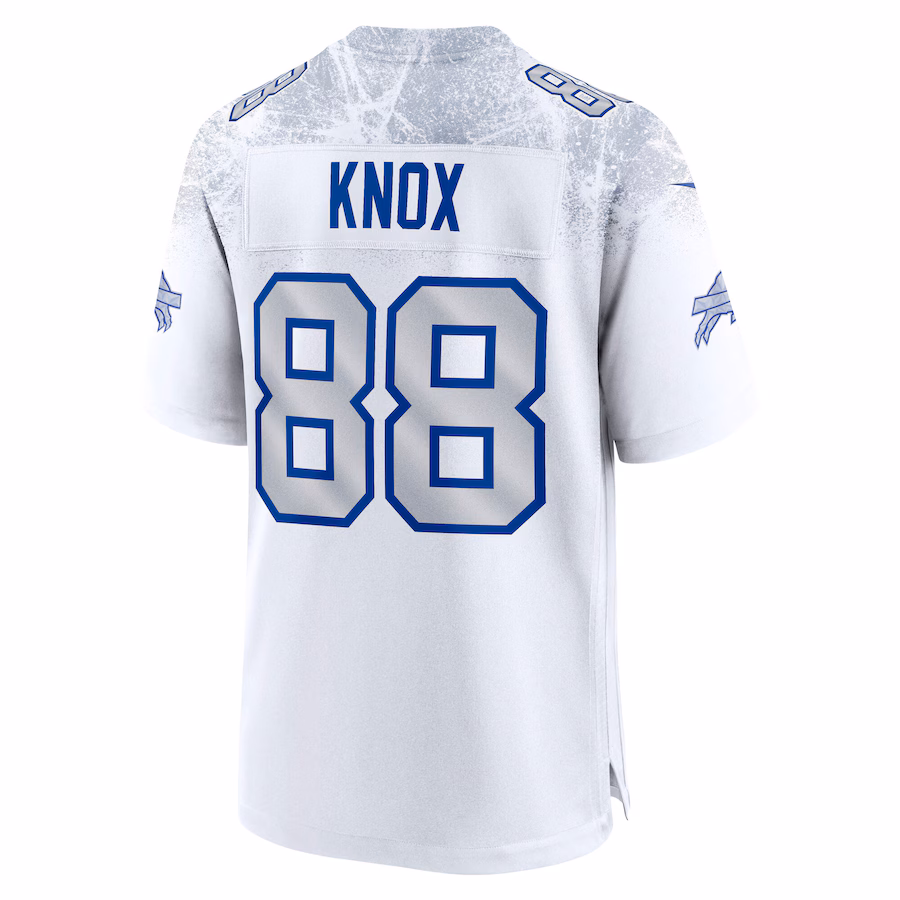 Dawson Knox #88 Buffalo Bills 2025 Rivalries Collection Game Jersey - White