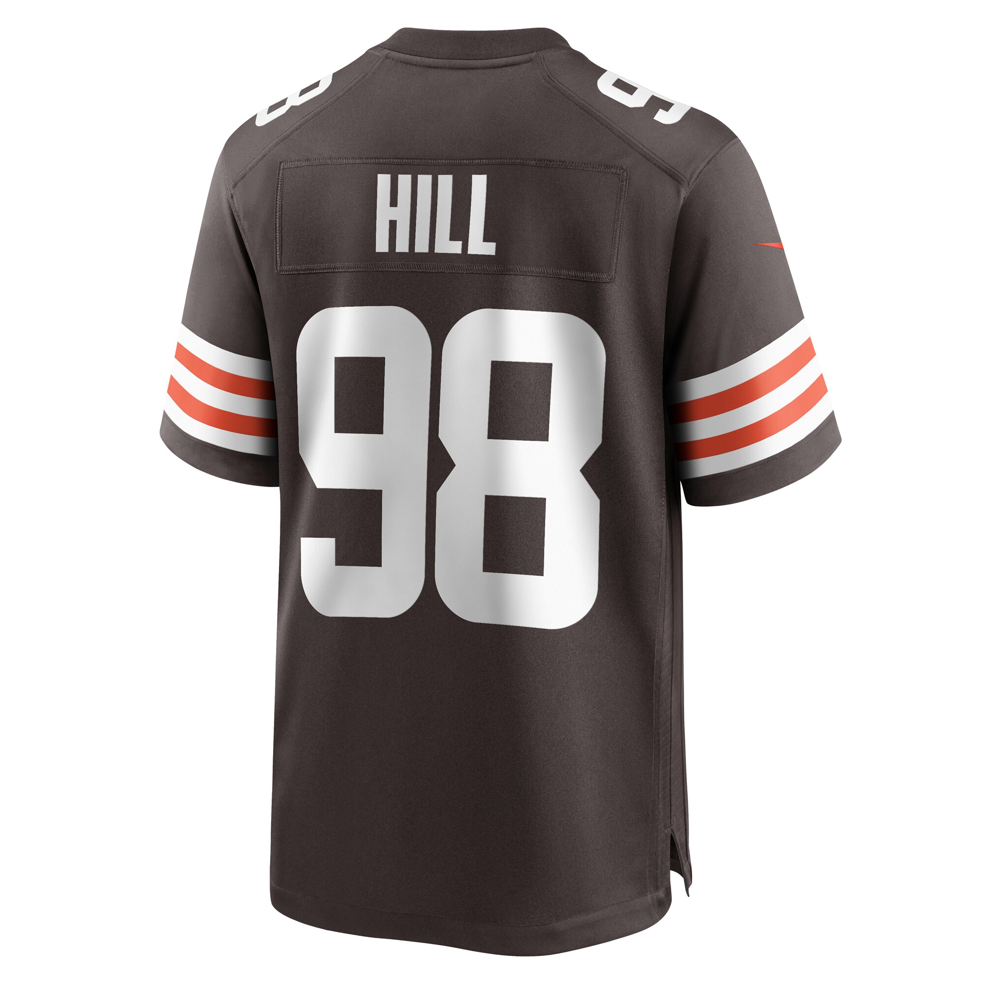 Trysten Hill Cleveland Browns Game Jersey - Brown