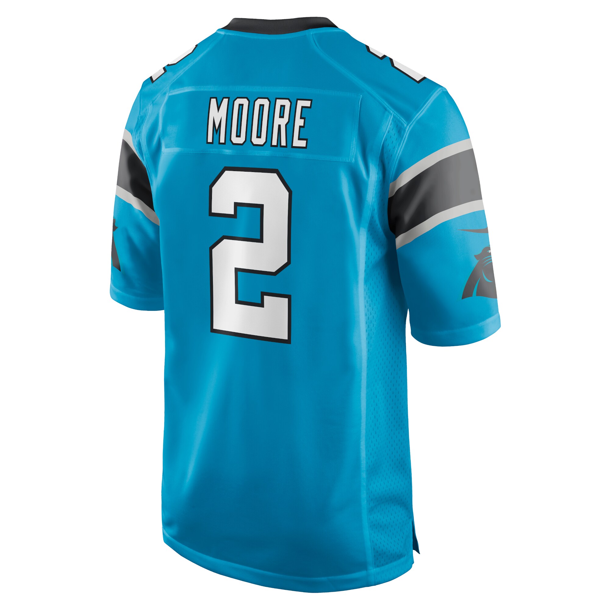 D.J. Moore Carolina Panthers  Game Jersey - Blue