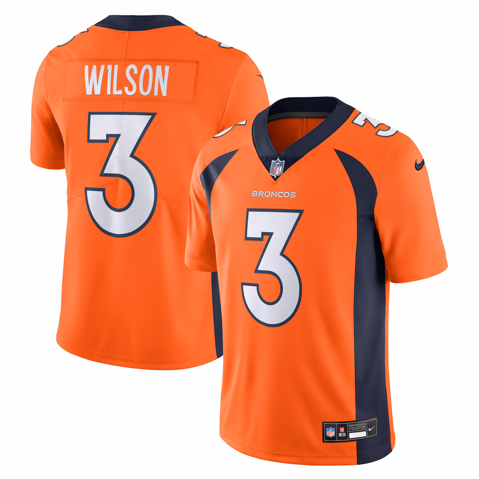 Russell Wilson Denver Broncos  Vapor Untouchable Limited Jersey - Navy