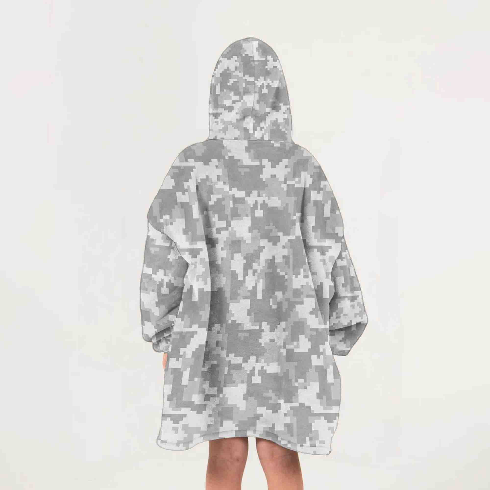 Adult Dallas Cowboys Unisex Camo Blanket Hoodie