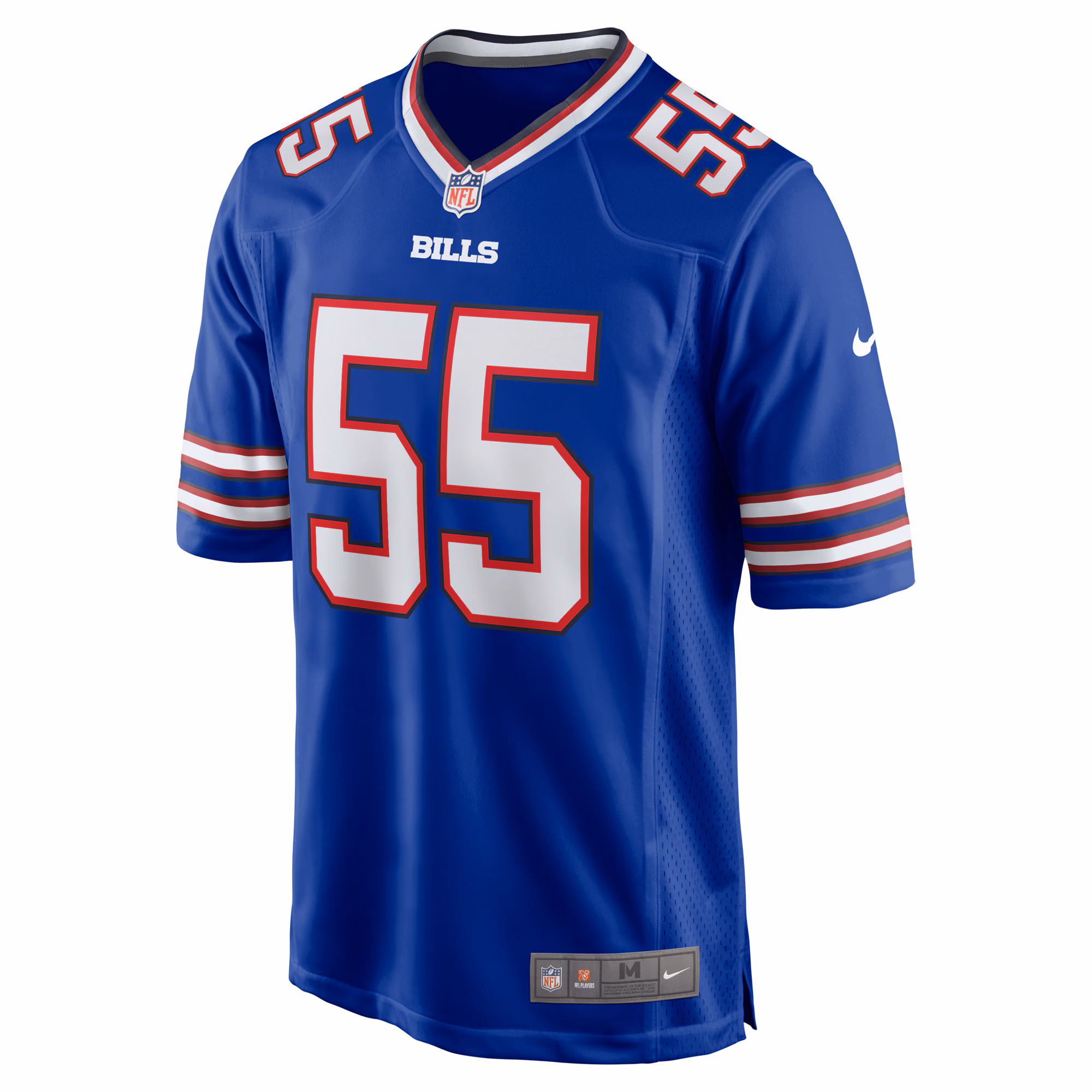 David Ugwoegbu Buffalo Bills Game Jersey -  Royal