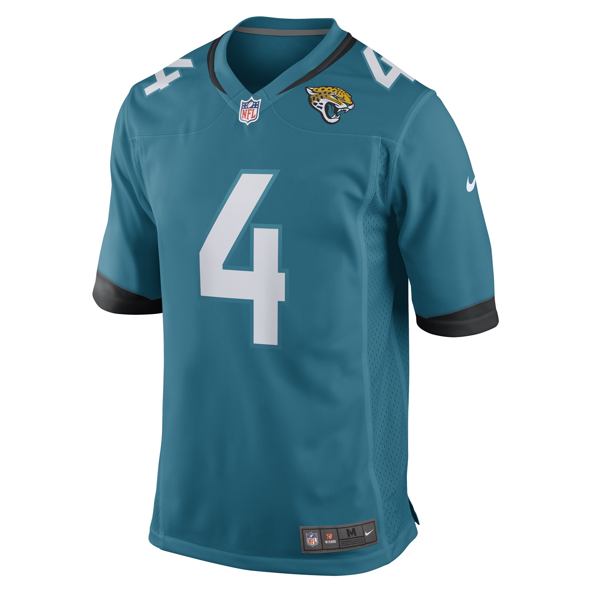 E.J. Perry Jacksonville Jaguars  Game Player Jersey - Teal