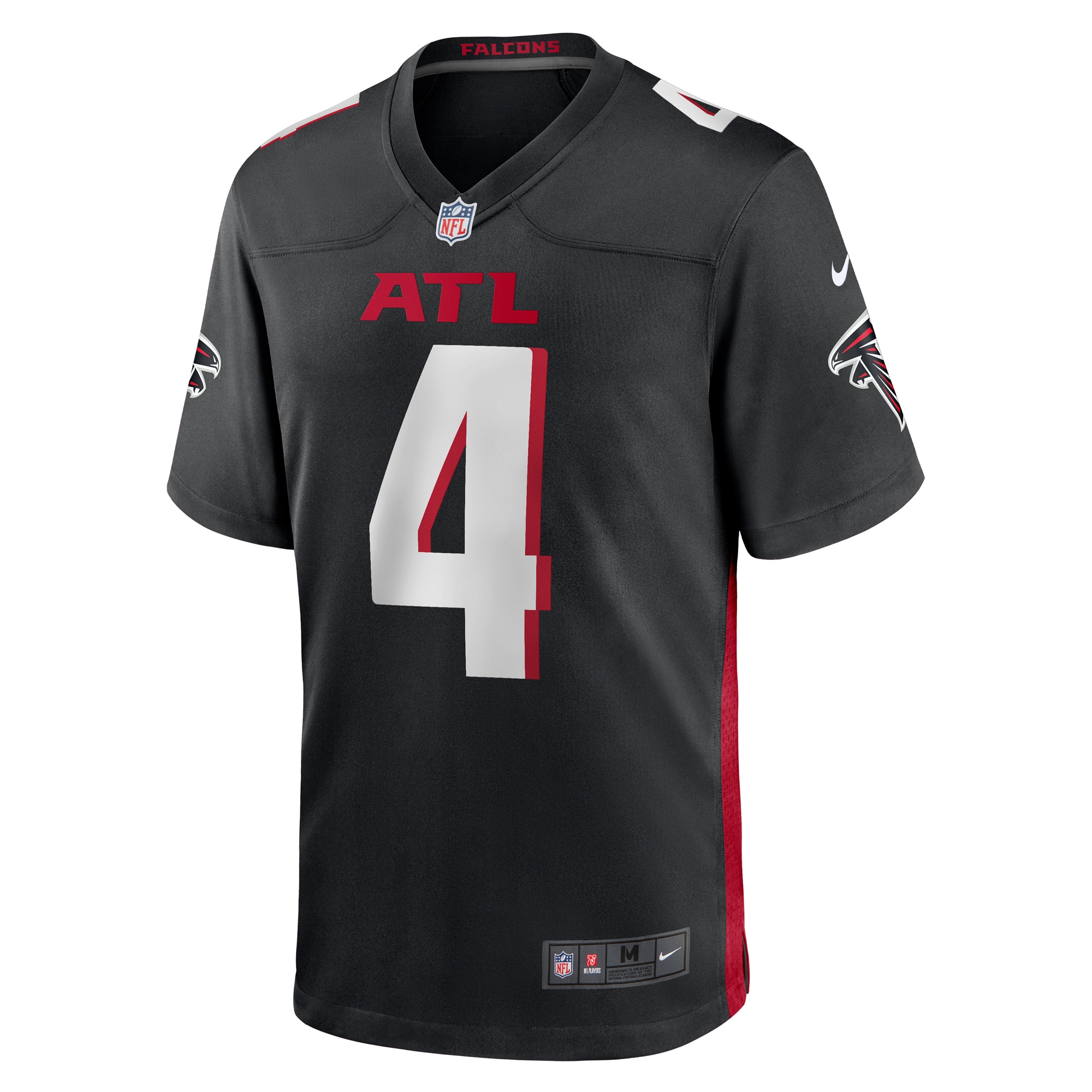 Taylor Heinicke Atlanta Falcons Game Player Jersey - Black