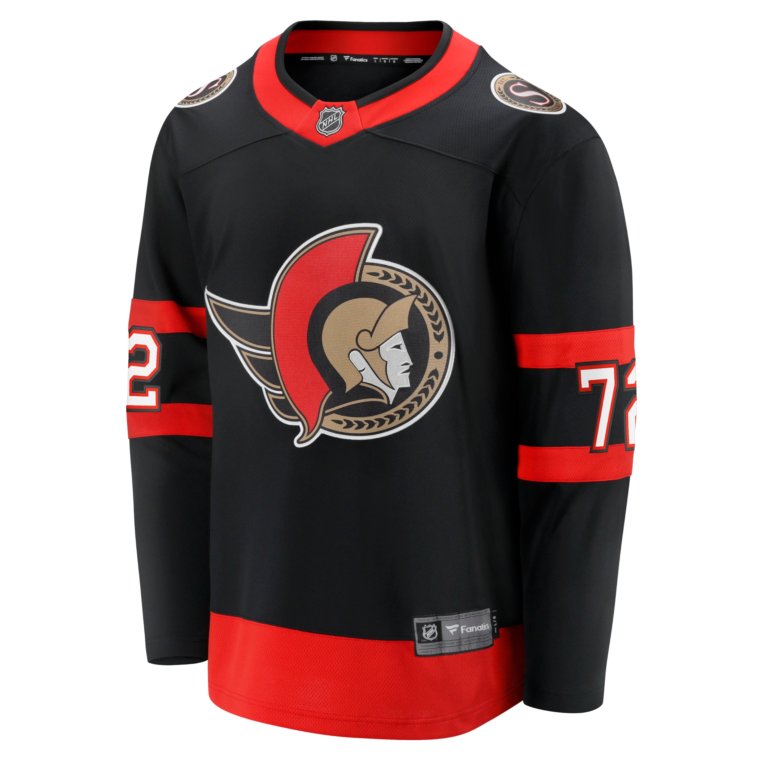 Thomas Chabot Ottawa Senators Home Breakaway Jersey - Black
