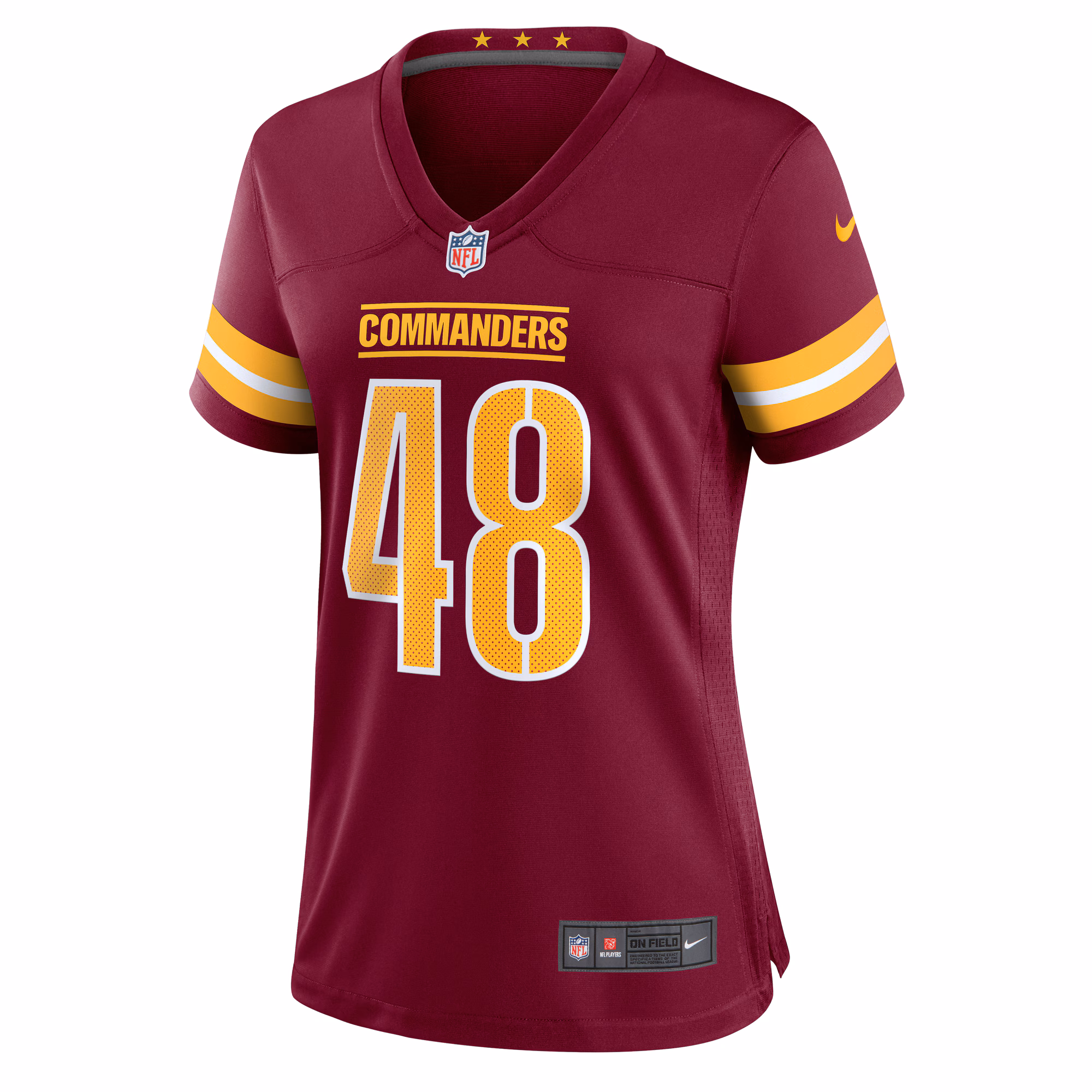 Sean Chandler Washington Commanders Women's  Game Jersey -  Burgundy