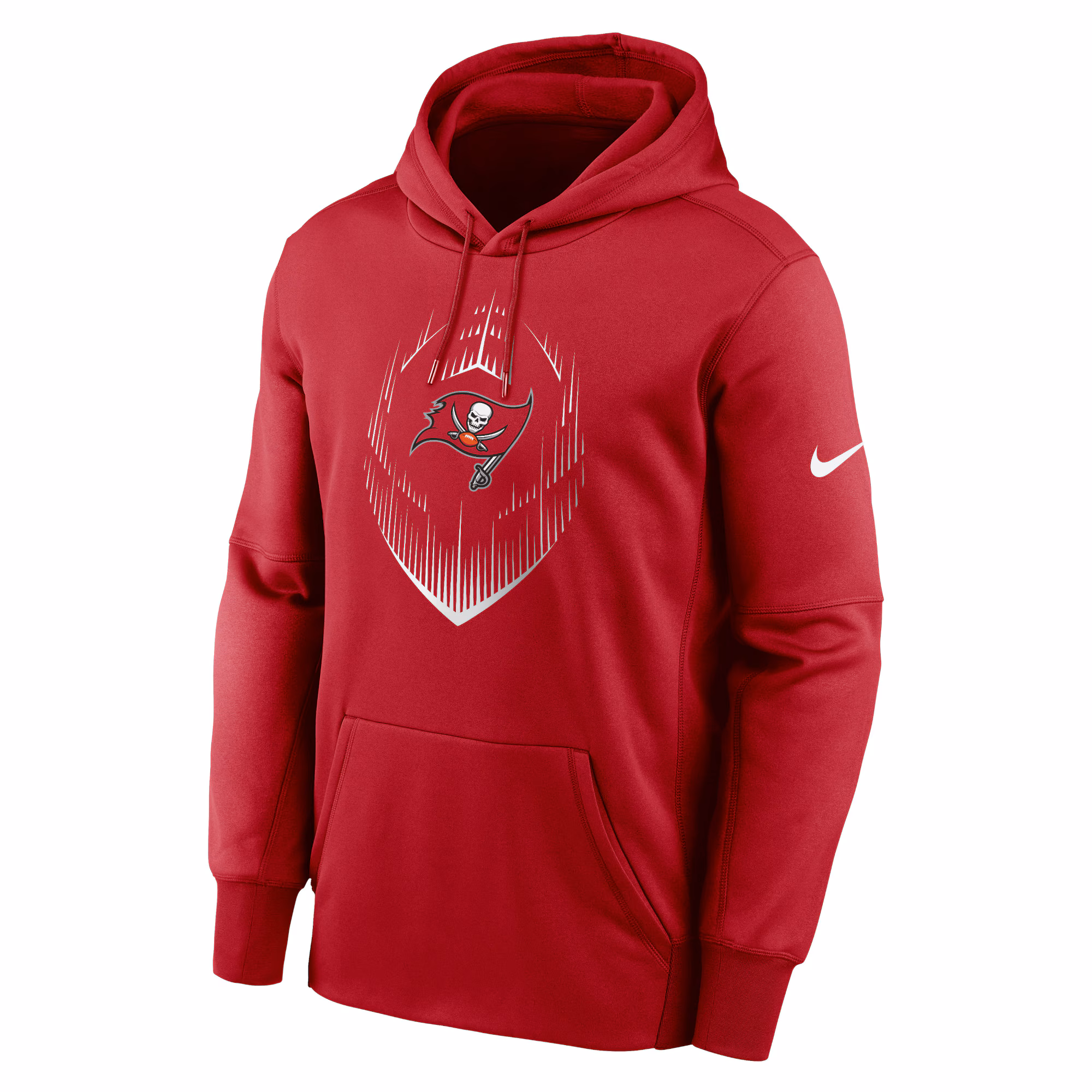 Tampa Bay Buccaneers Icon Performance Pullover Hoodie - Red