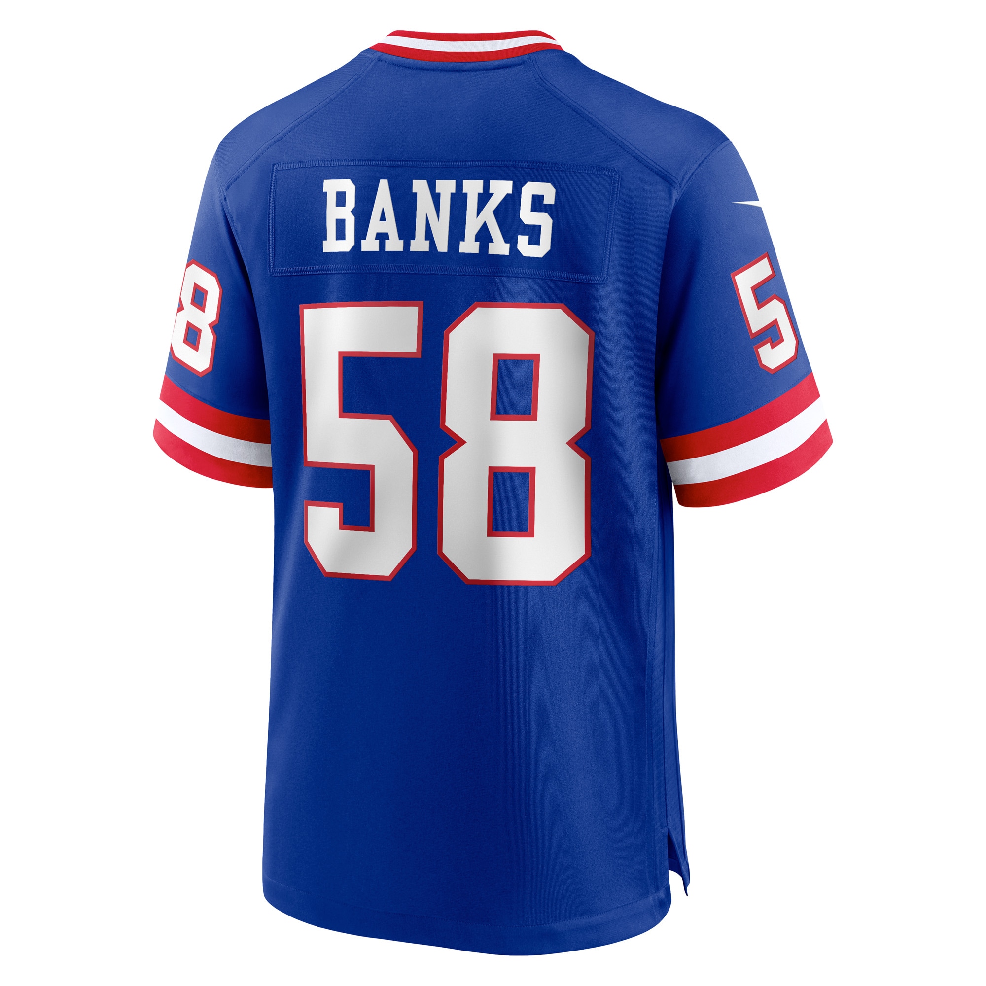 Carl Banks New York Giants Classic Retired Player Game Jersey - Royal