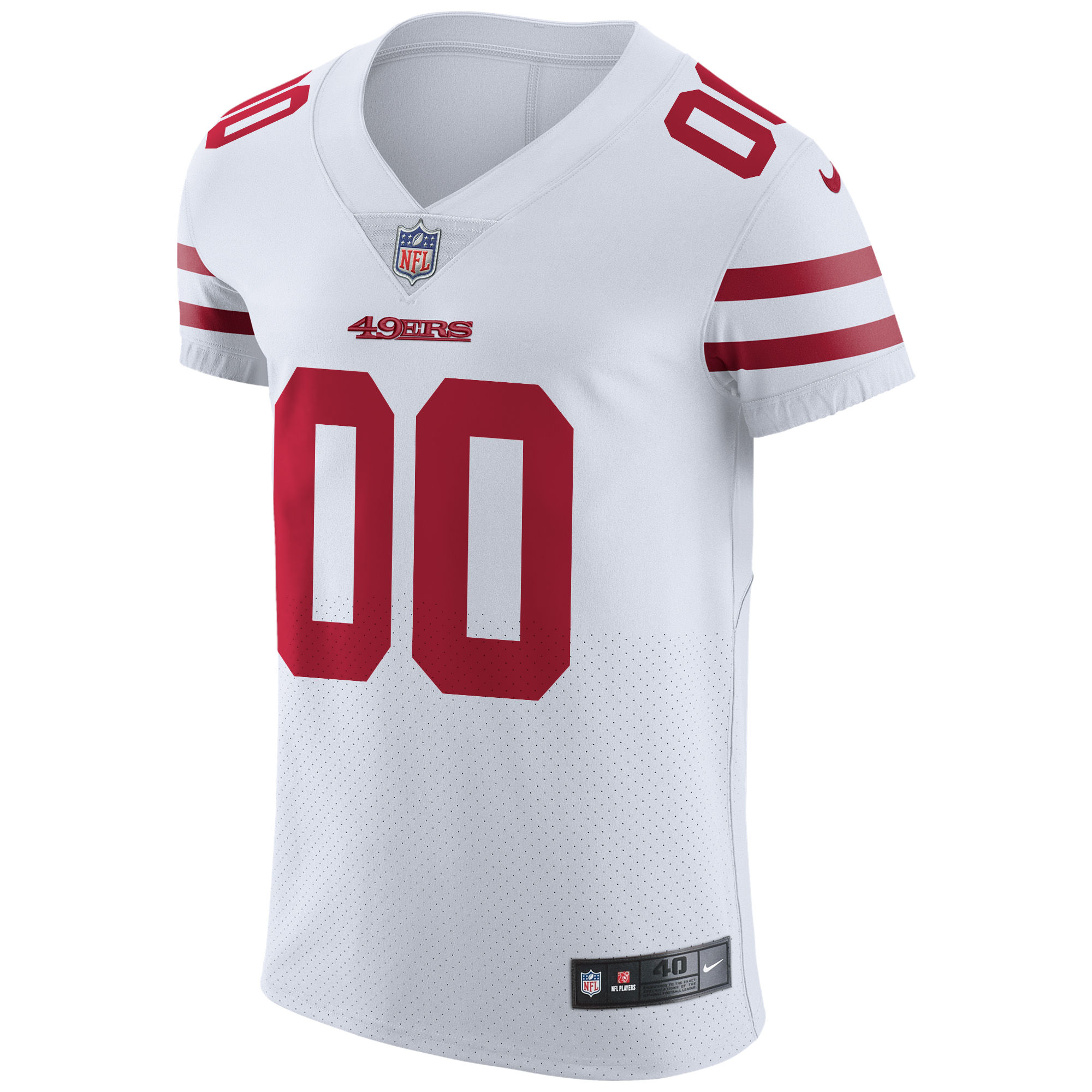 San Francisco 49ers  Vapor Untouchable Elite Custom Jersey - White