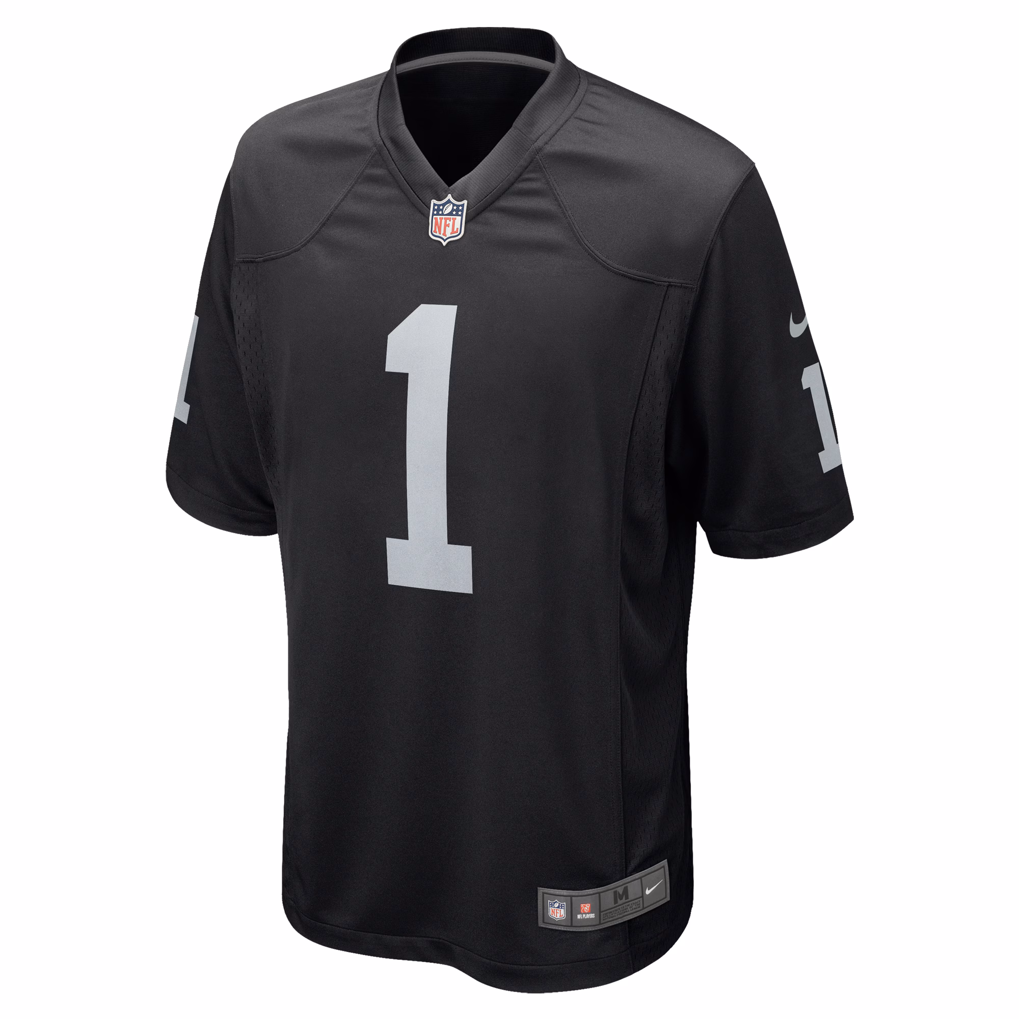 Number 1 Dad Las Vegas Raiders Game Jersey - Black