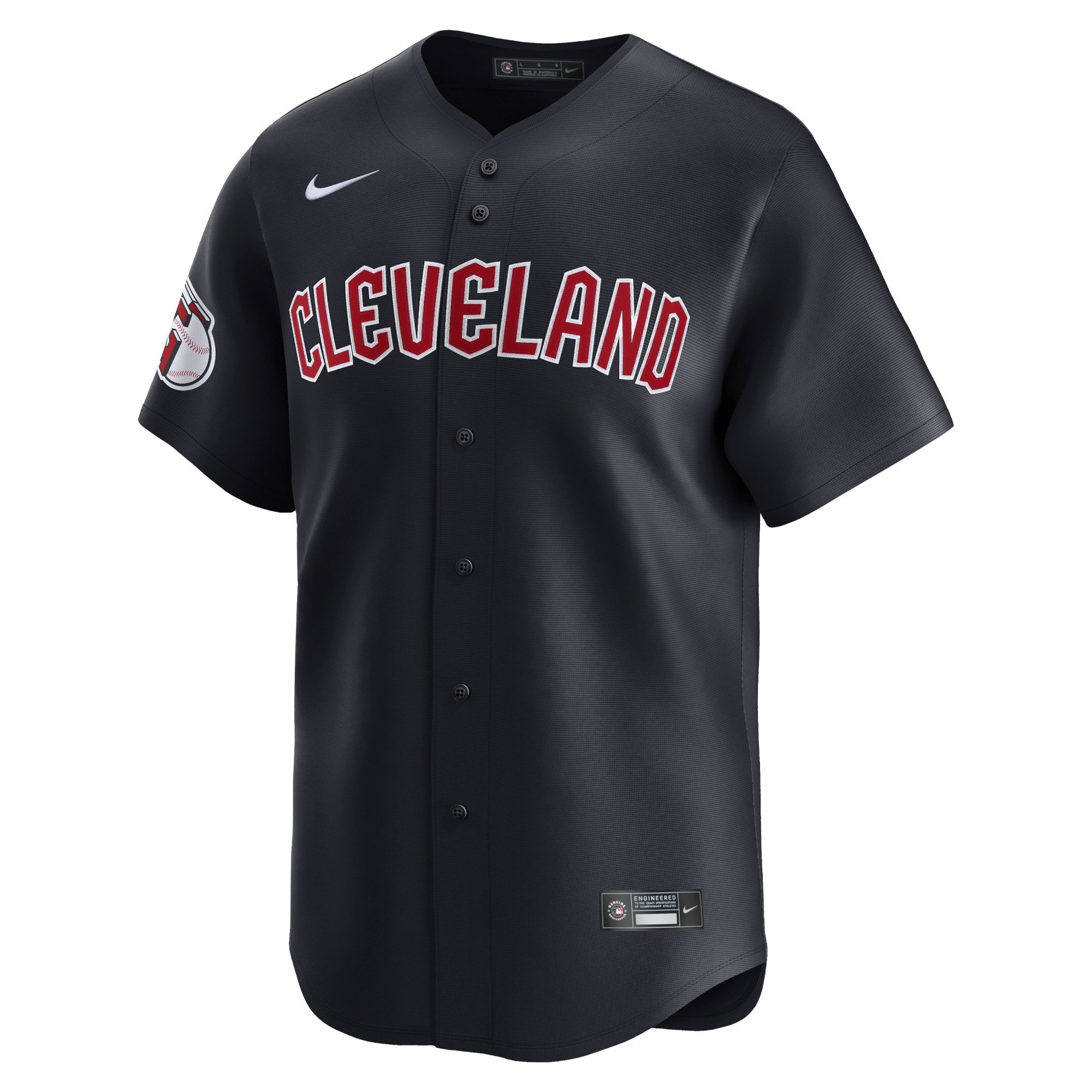 Men's Cleveland Guardians José RamÃrez  Navy Alternate Limited Player Jersey