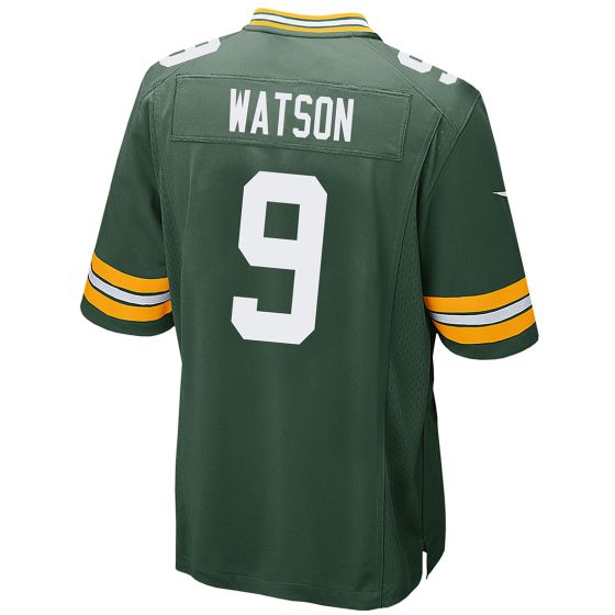 Green Bay Packers #9 Christian Watson Home Game Jersey-Fir Green