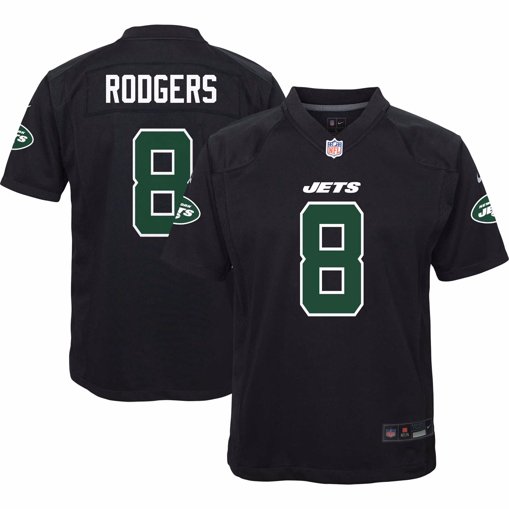 Aaron Rodgers New York Jets Youth Game Jersey - Legacy White