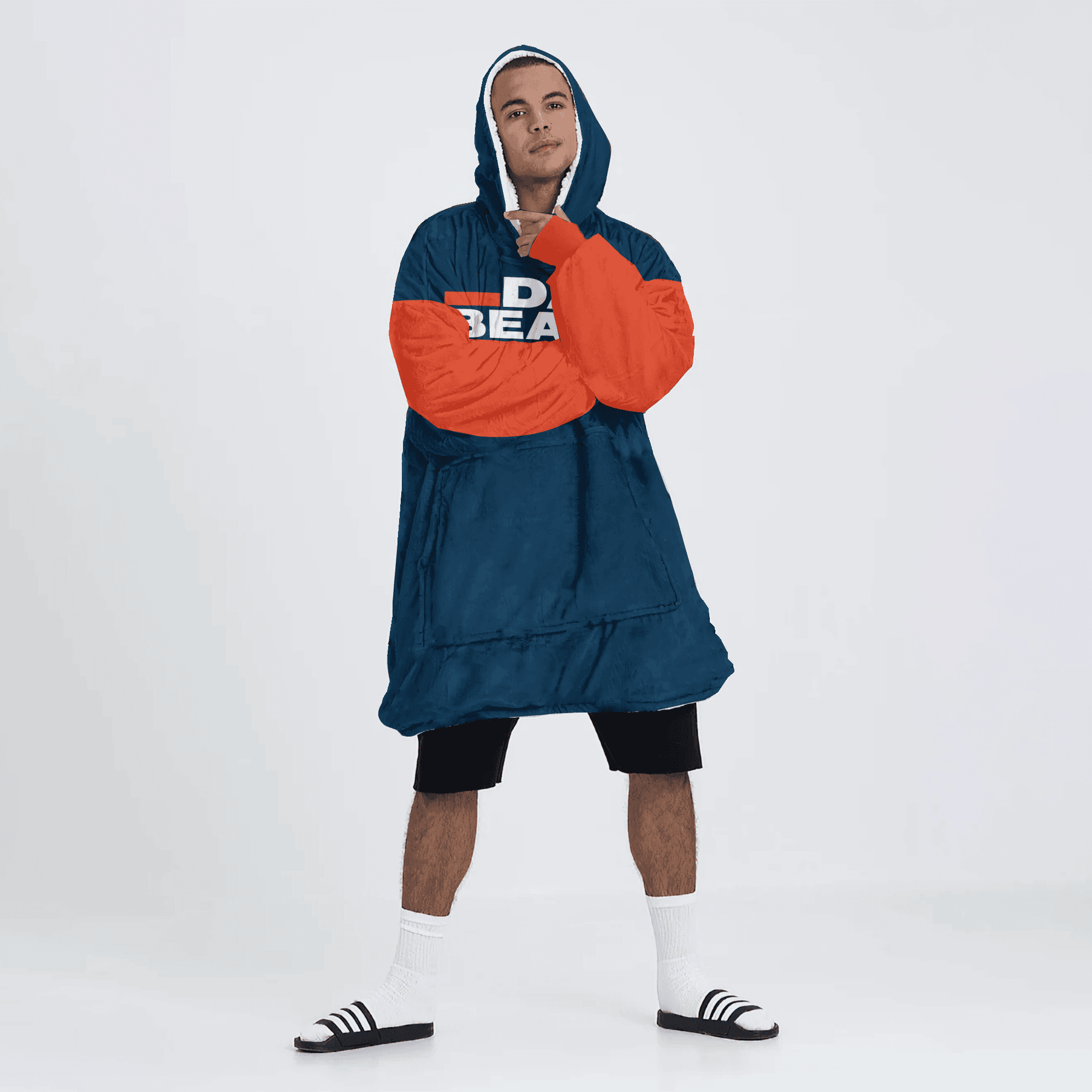 Da Bears Chicago Blanket Hoodie