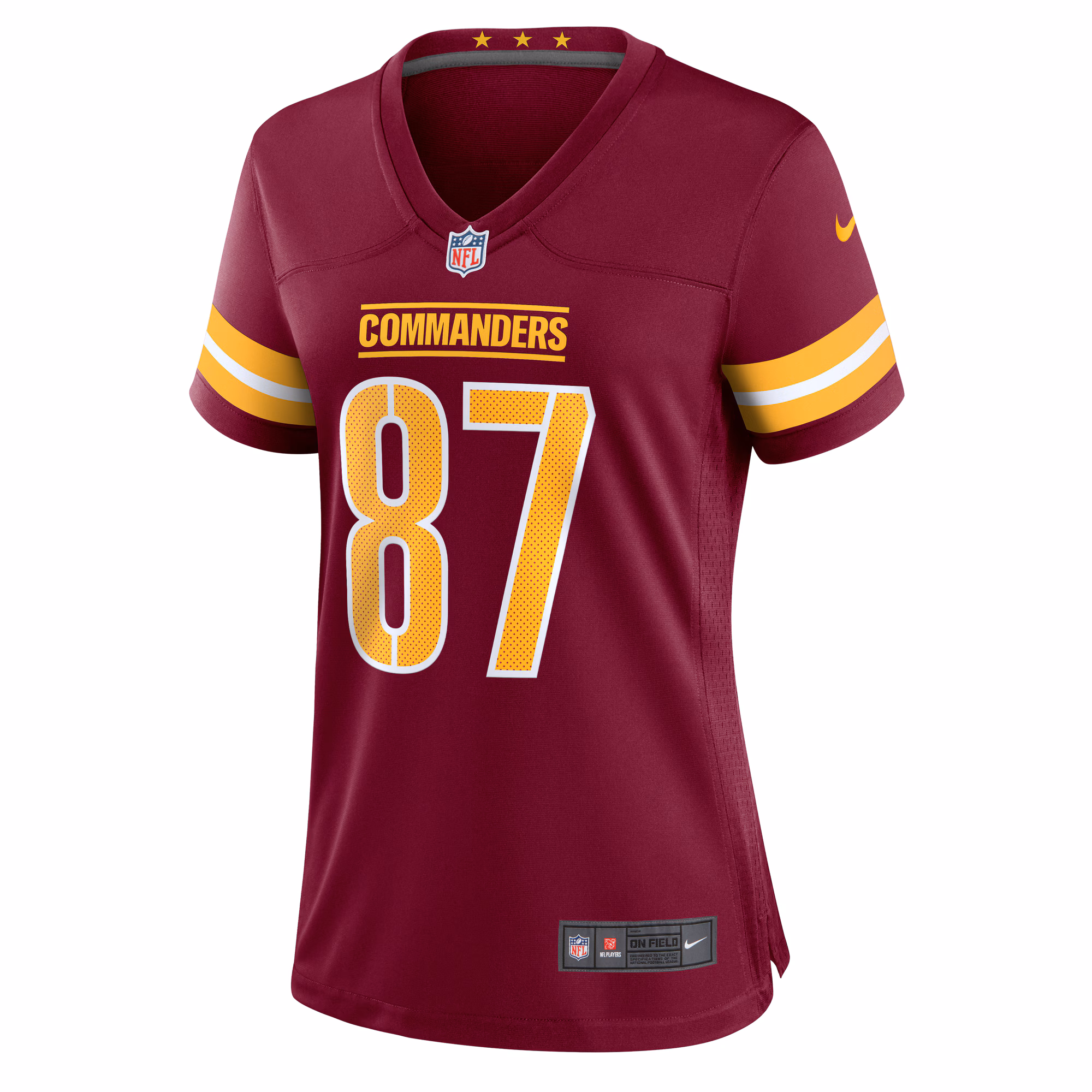 John Bates Washington Commanders Women's  Game Jersey -  Burgundy