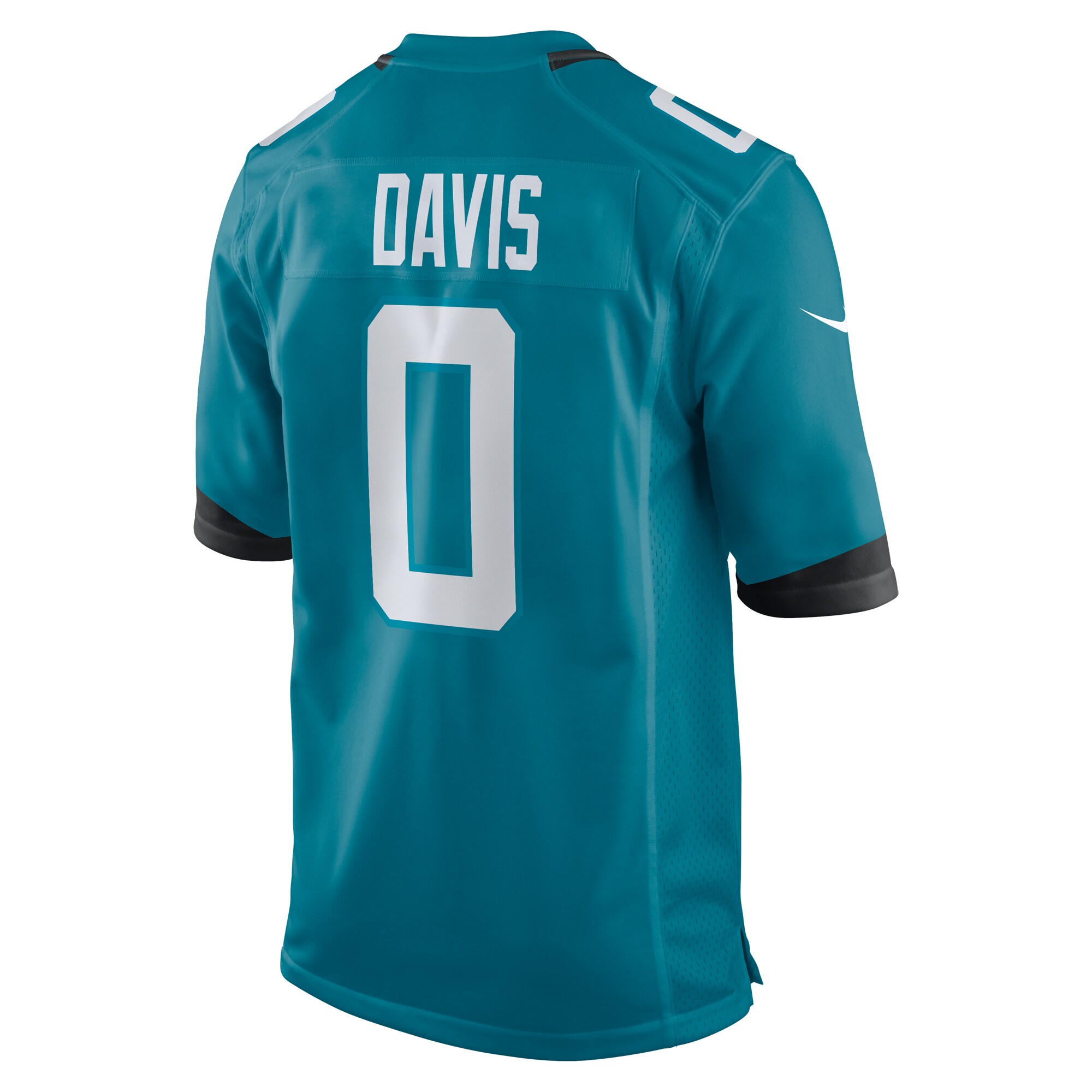 Gabe Davis Jacksonville Jaguars Team Game Player Jersey - Teal