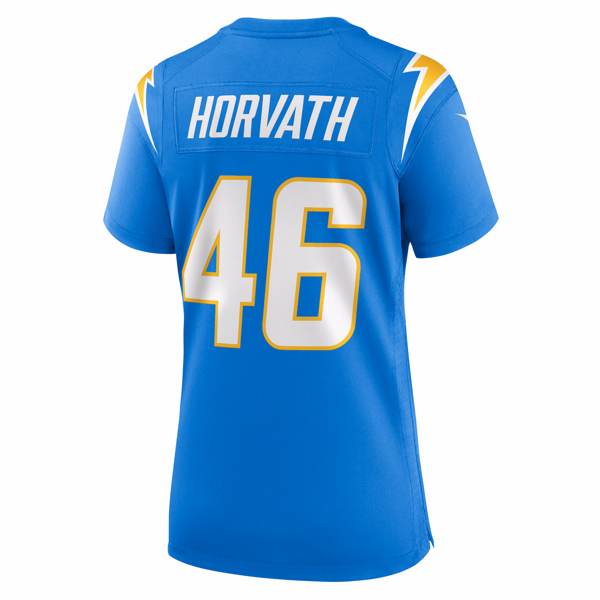 Zander Horvath Los Angeles Chargers Women's  Game Jersey -  Powder Blue