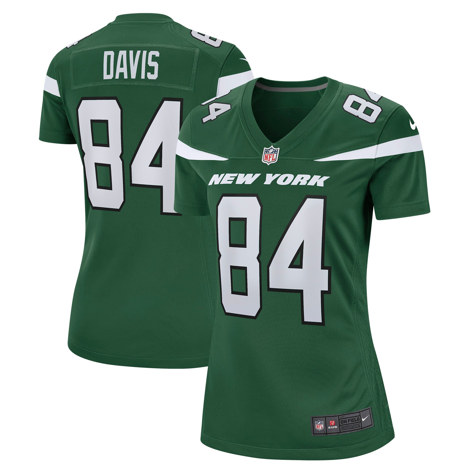 Corey Davis New York Jets  Women's Game Jersey - Gotham Green