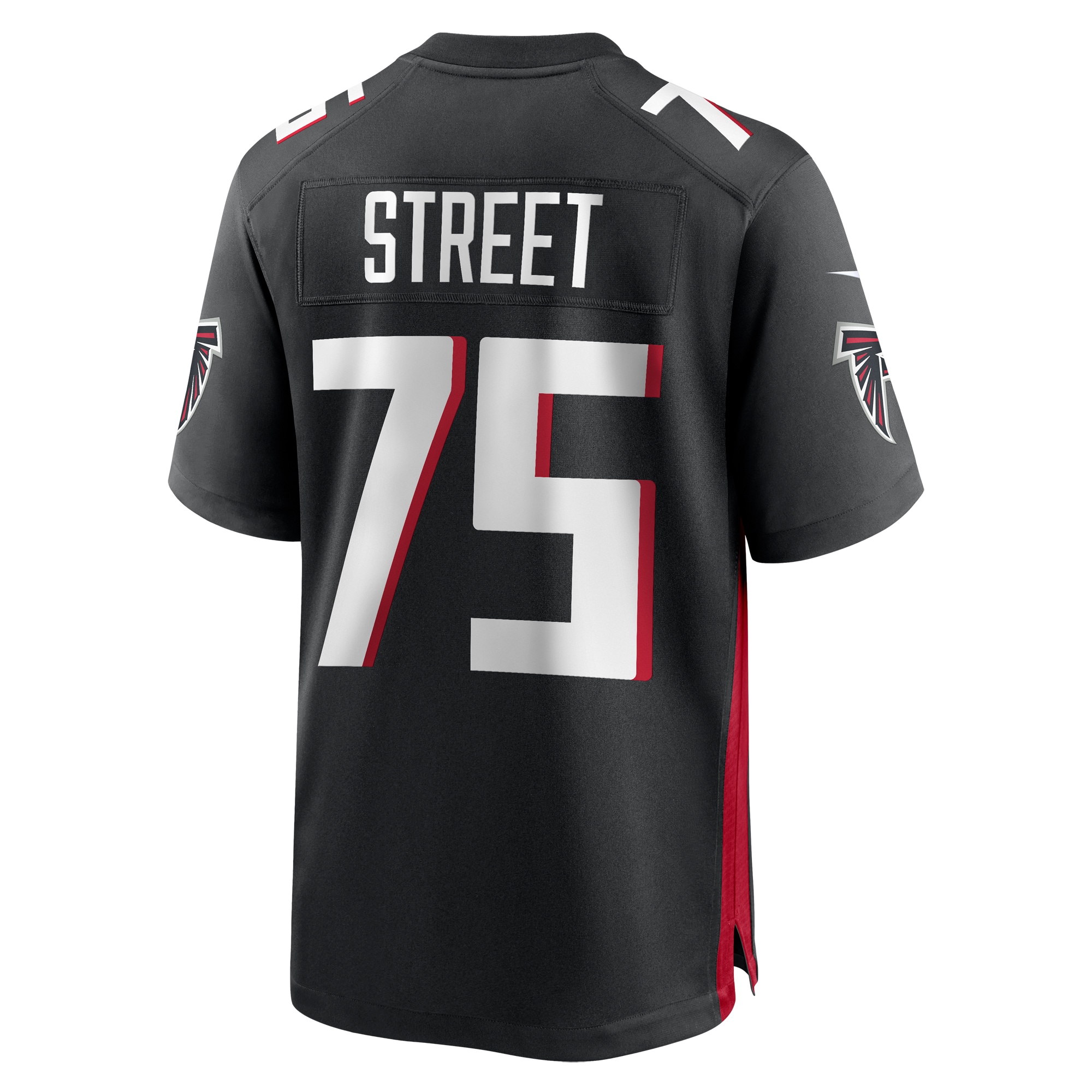 Kentavius Street Atlanta Falcons  Game Jersey -  Black