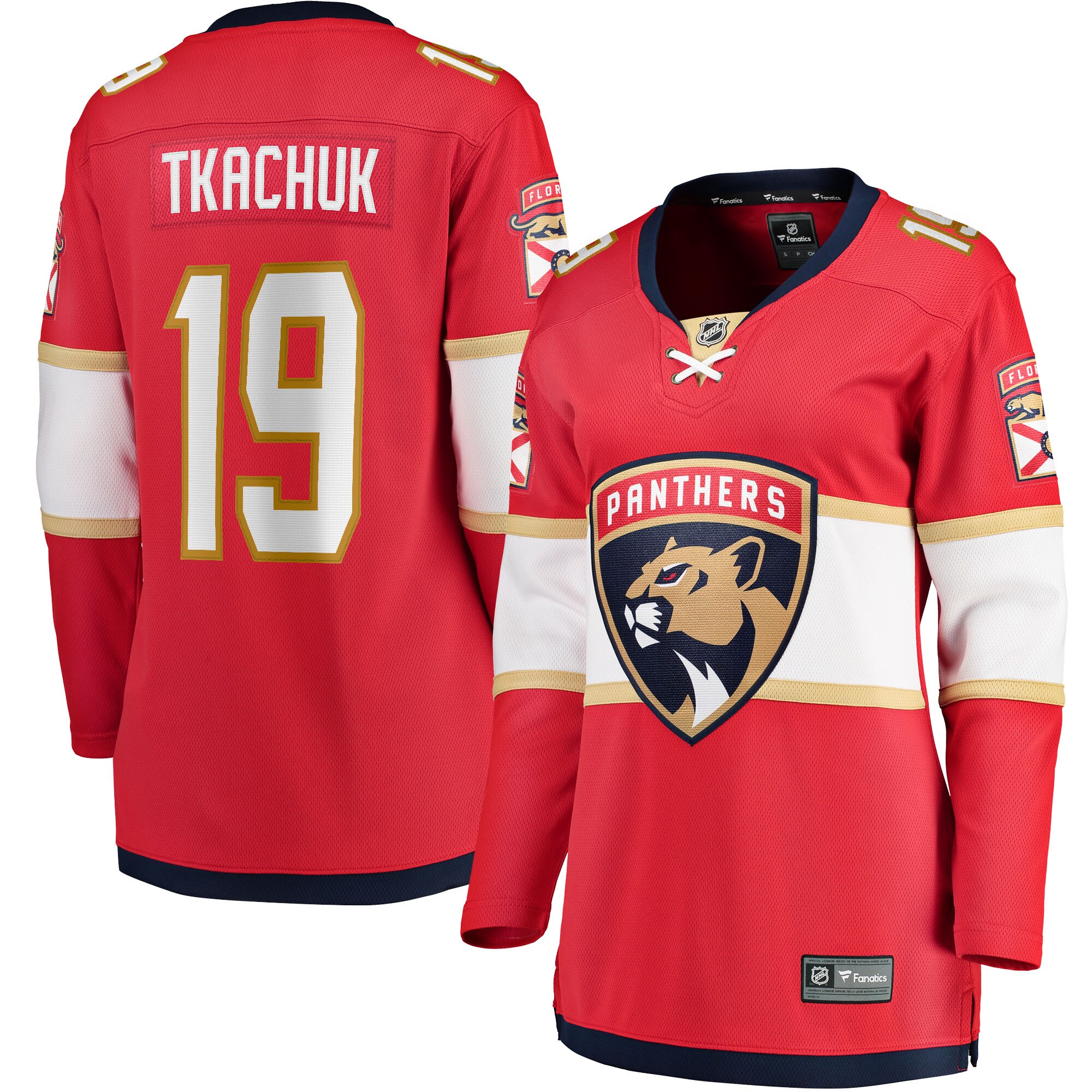 Matthew Tkachuk Florida Panthers Women's Home Breakaway Player Jersey - Red