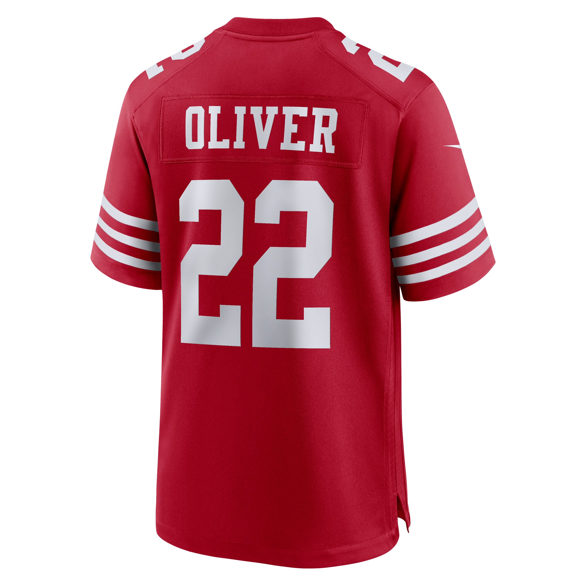 Isaiah Oliver San Francisco 49ers  Game Player Jersey - Scarlet