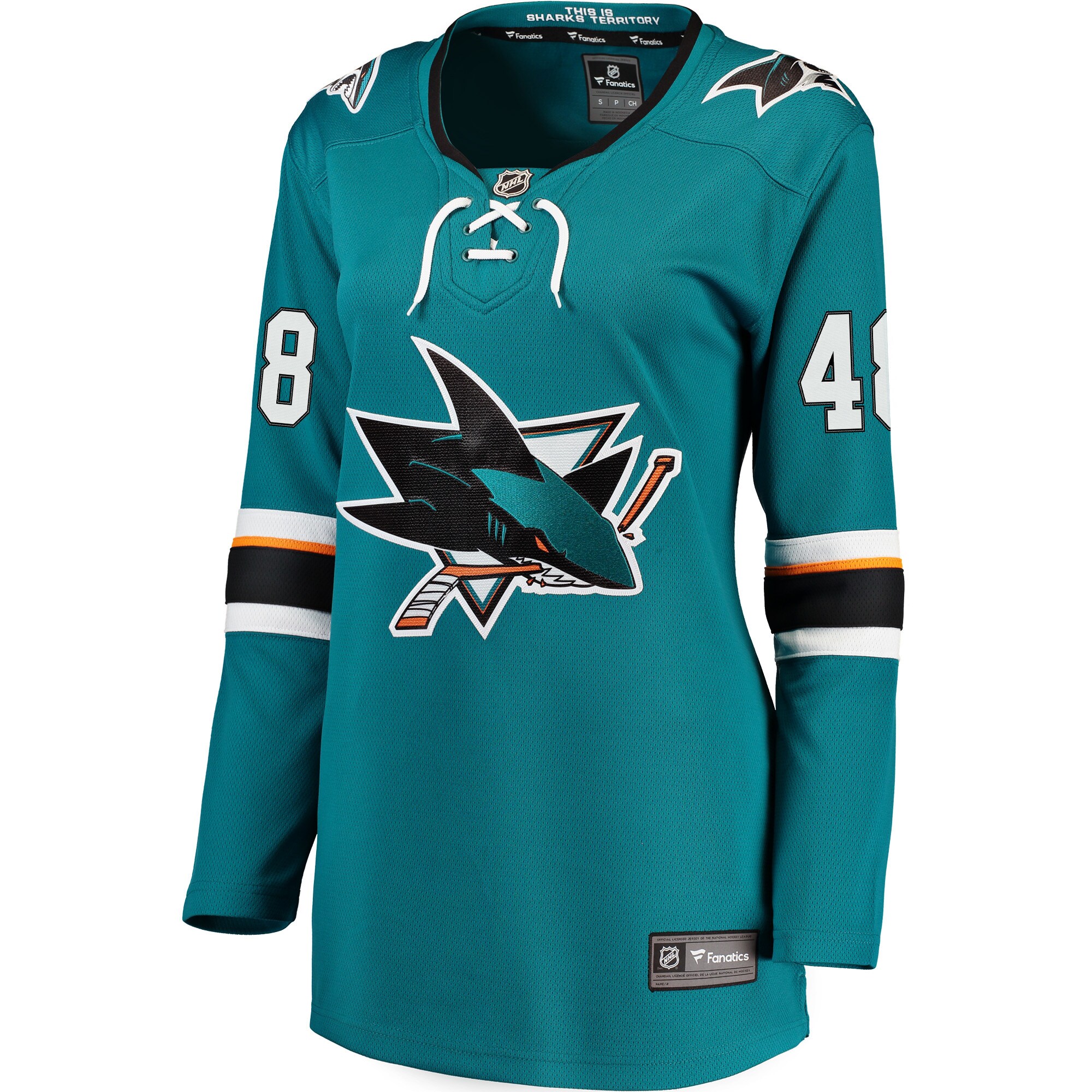 Tomas Hertl San Jose Sharks Women's Home Premier Breakaway Player Jersey - Teal