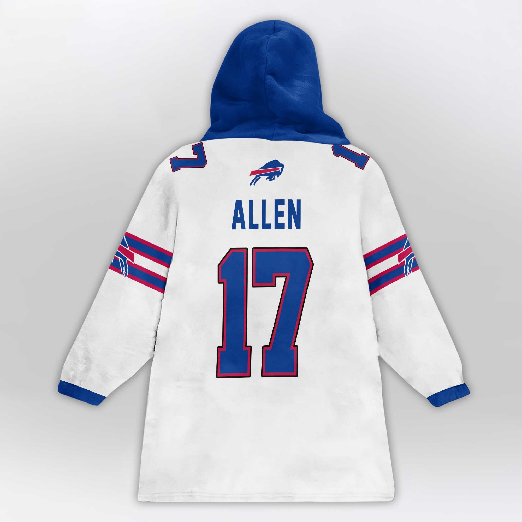 Mafia J.A 17 Buffalo Football Unisex Blanket Hoodie