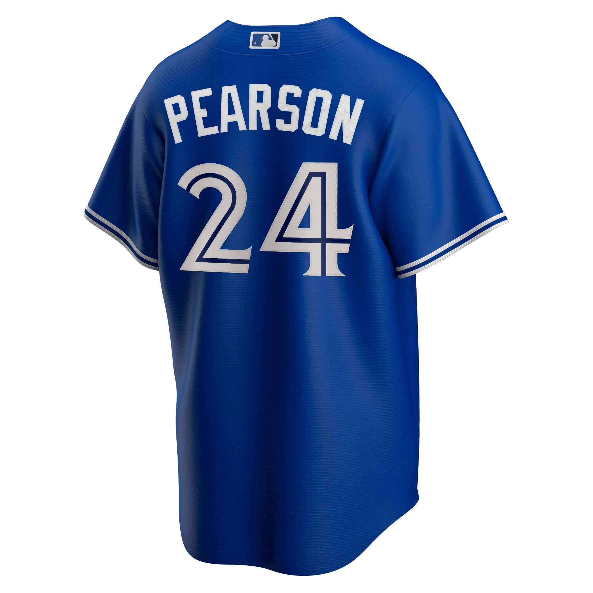 Men's Toronto Blue Jays Nate Pearson  Royal Replica Player Name Jersey