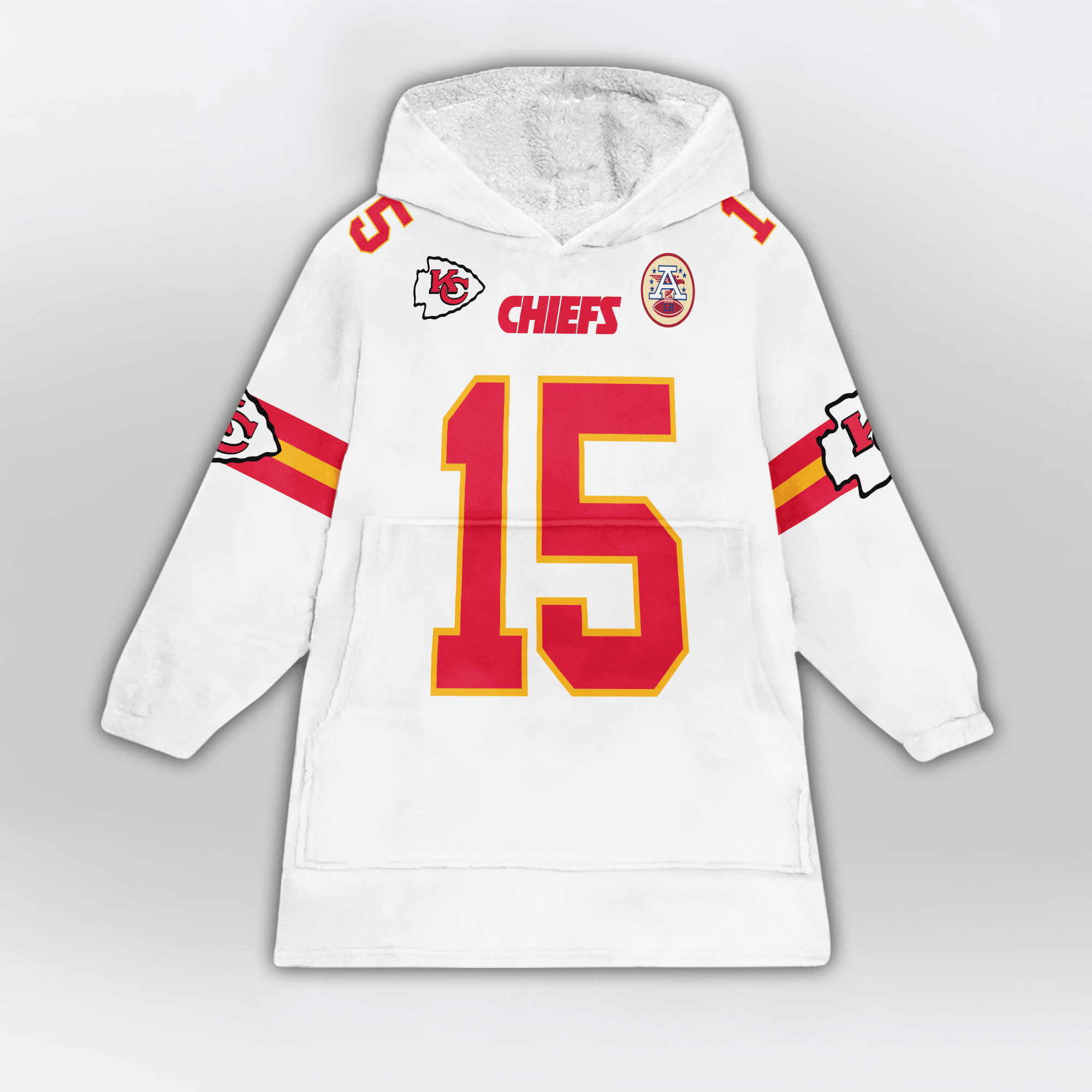 Kid P.M 15 Kansas City Football Unisex Blanket Hoodie