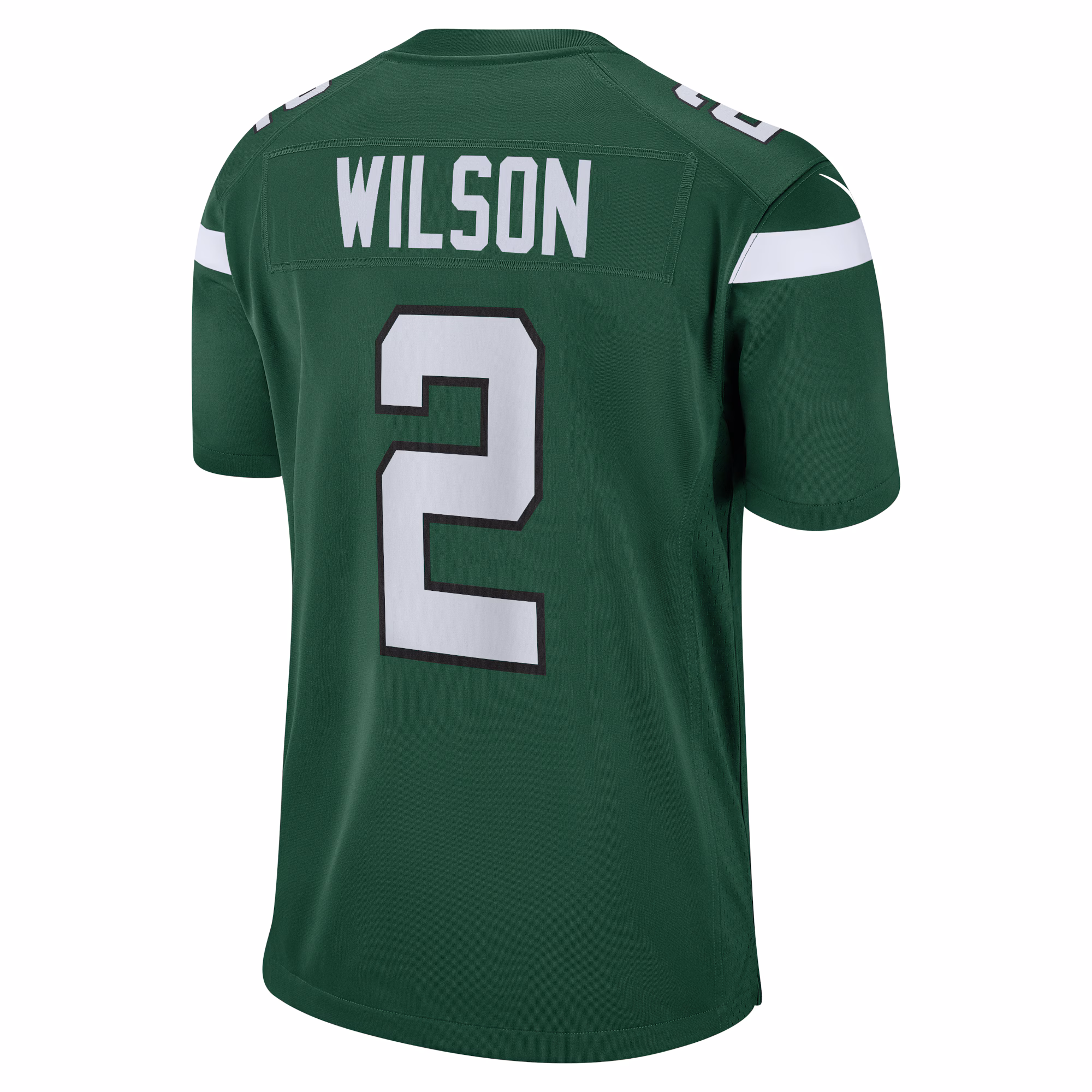 Zach Wilson New York Jets Youth Game Jersey - Black