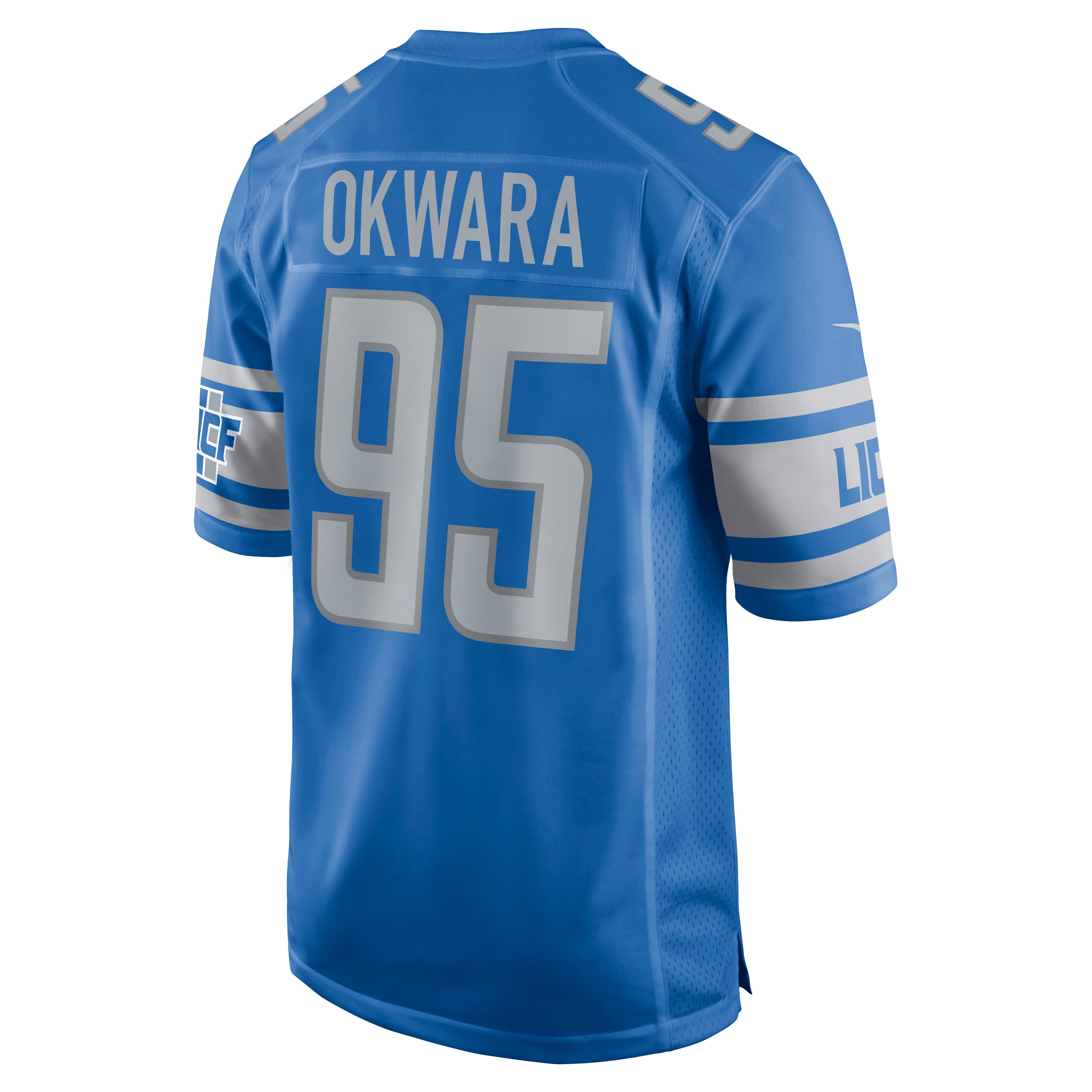 Romeo Okwara Detroit Lions  Game Jersey - Blue