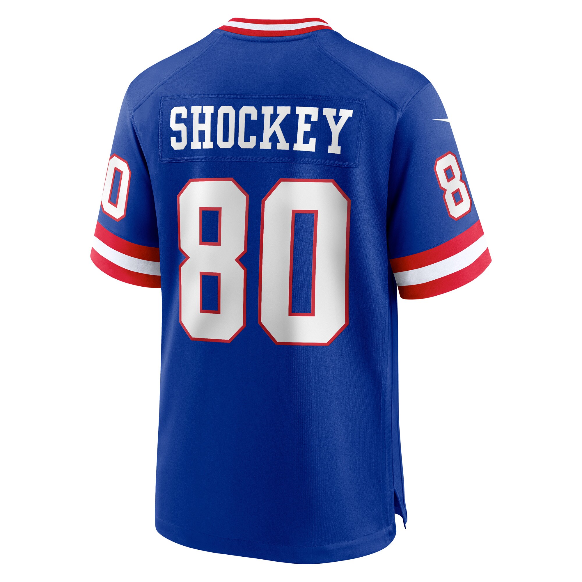 Jeremy Shockey New York Giants Classic Retired Player Game Jersey - Royal
