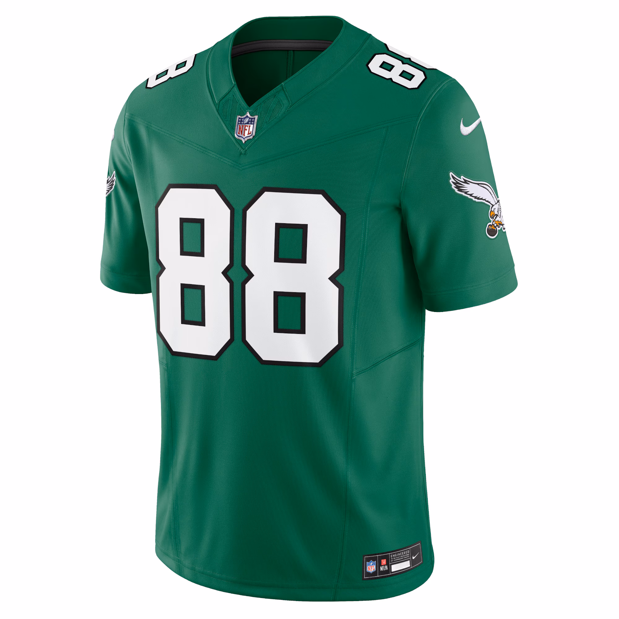 Dallas Goedert Philadelphia Eagles #88 Vapor F.U.S.E. Limited Jersey - Kelly Green