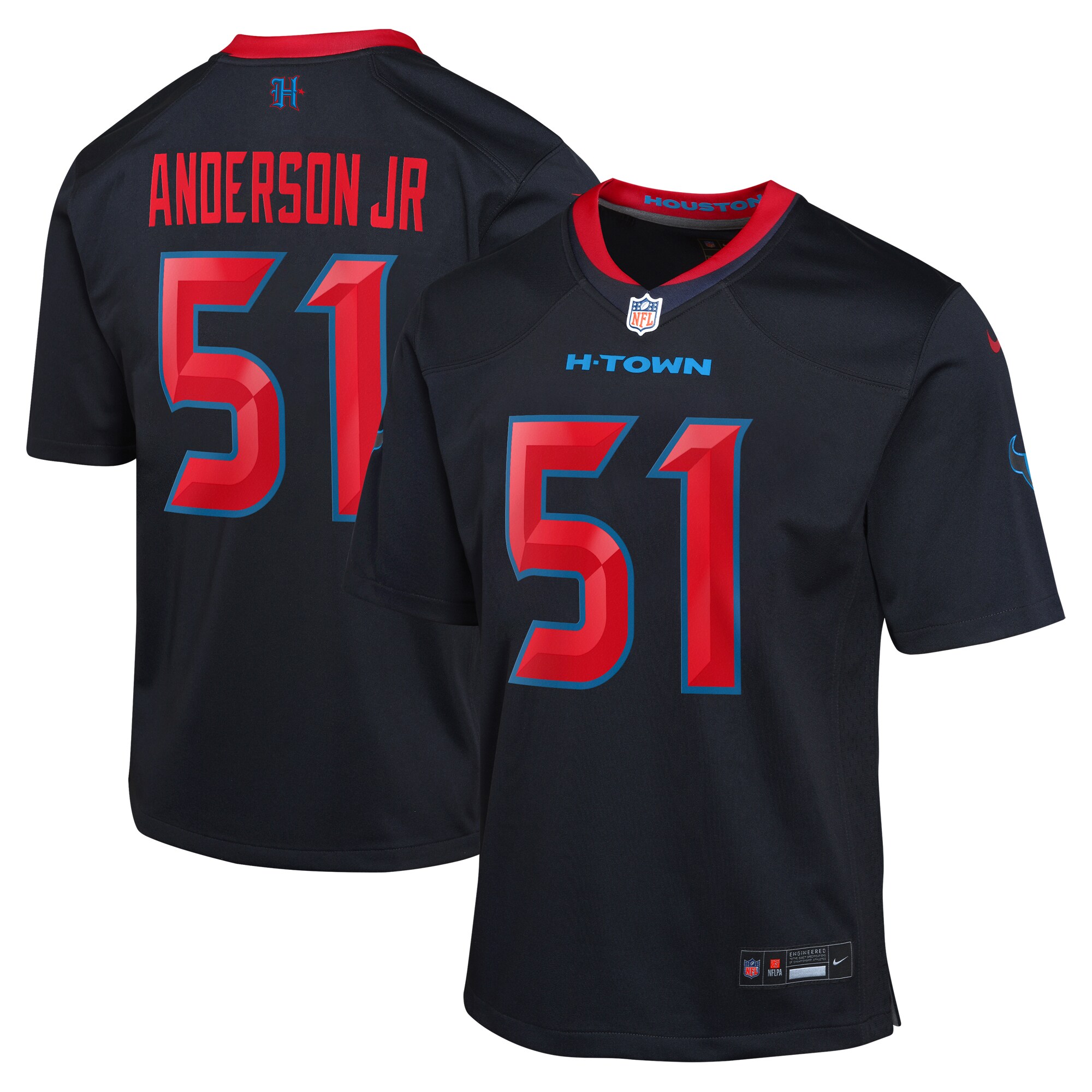 Will Anderson Jr. Houston Texans Youth Alternate Game Jersey - Red