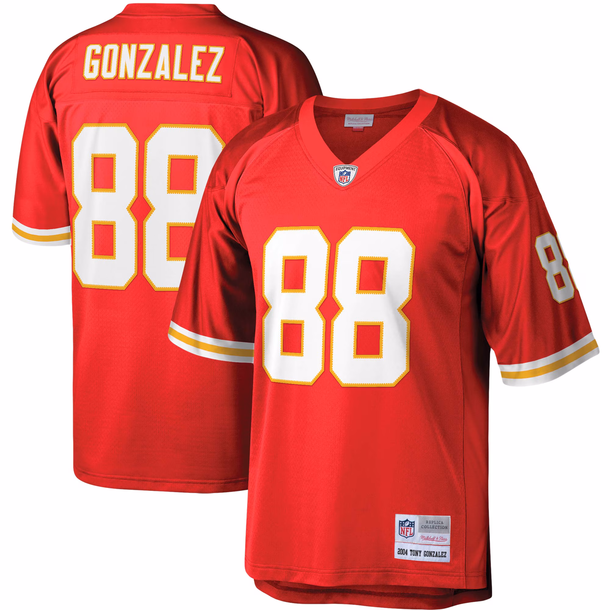 Tony Gonzalez Kansas City Chiefs Legacy Replica Jersey - Red