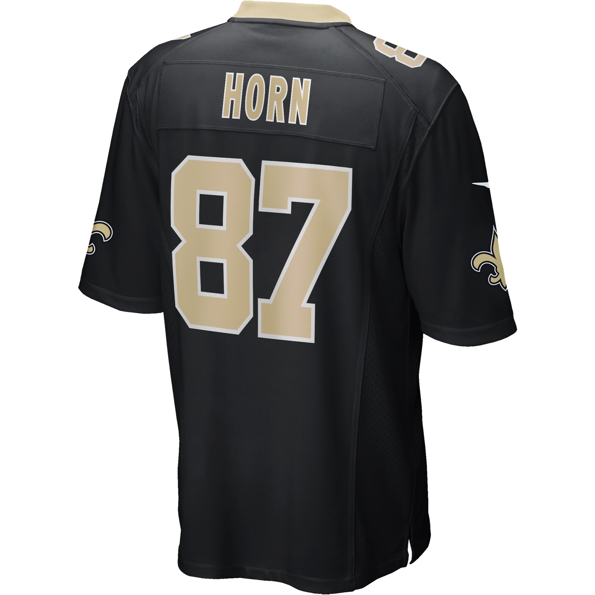 Joe Horn New Orleans Saints Game Retired Player Jersey - Black