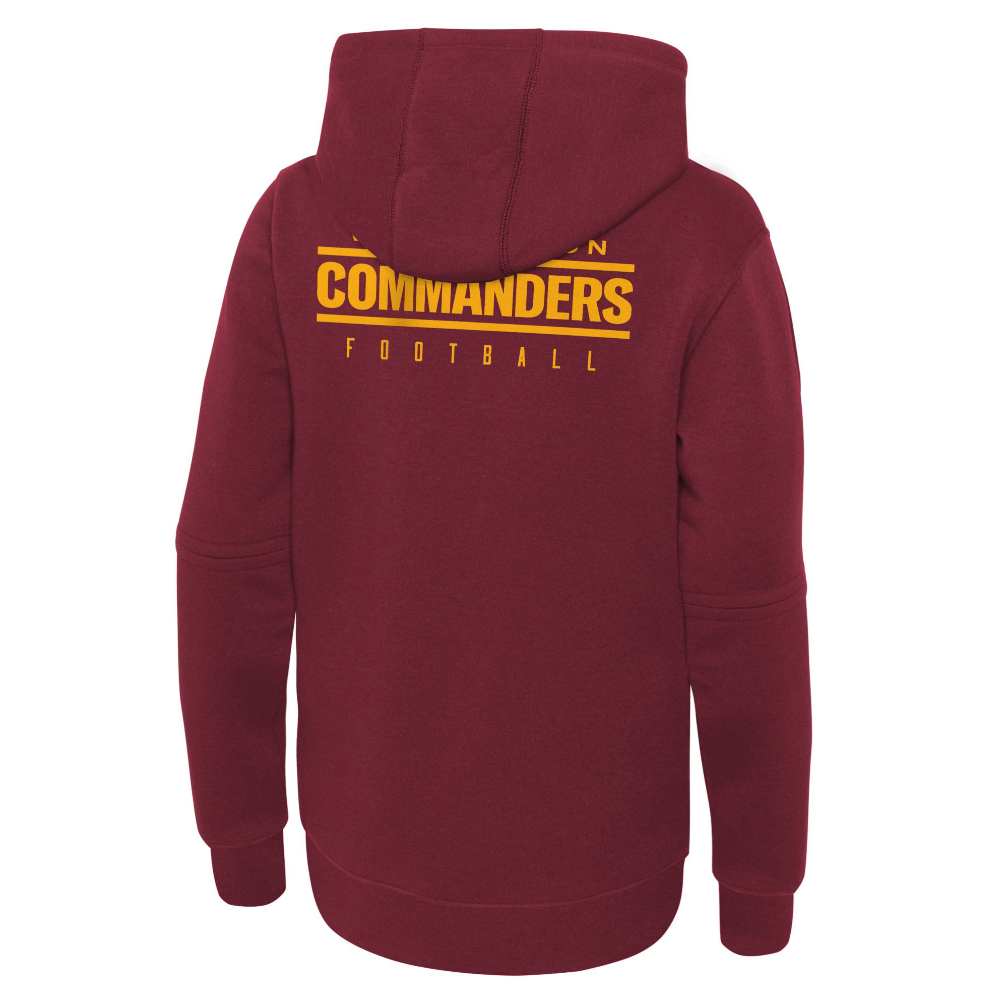 Washington Commanders  Youth 2023 Sideline Club Fleece Pullover Hoodie - Burgundy