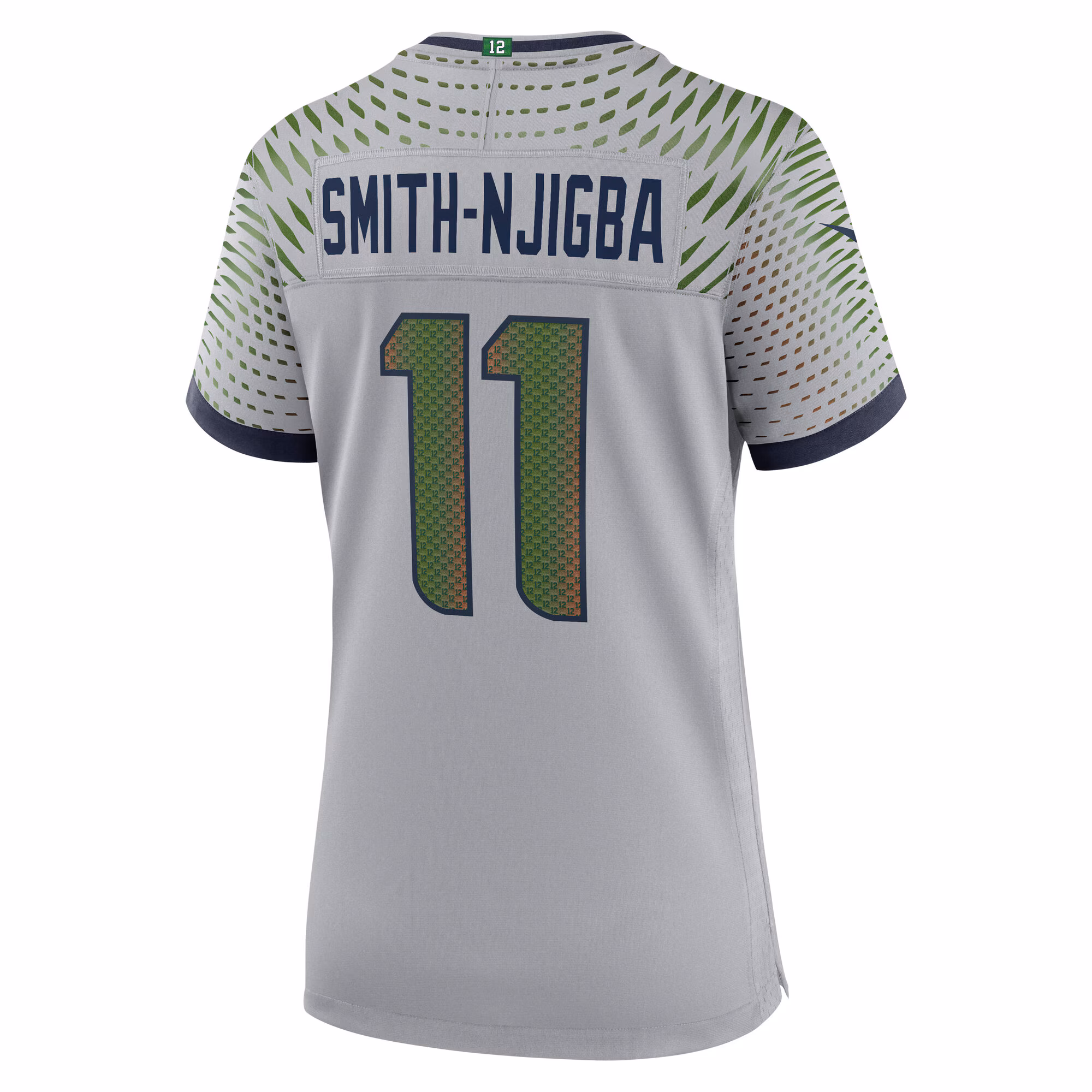 Jaxon Smith-Njigba #11 Seattle Seahawks Women's 2025 Rivalries Collection Game Jersey - Wolf Gray