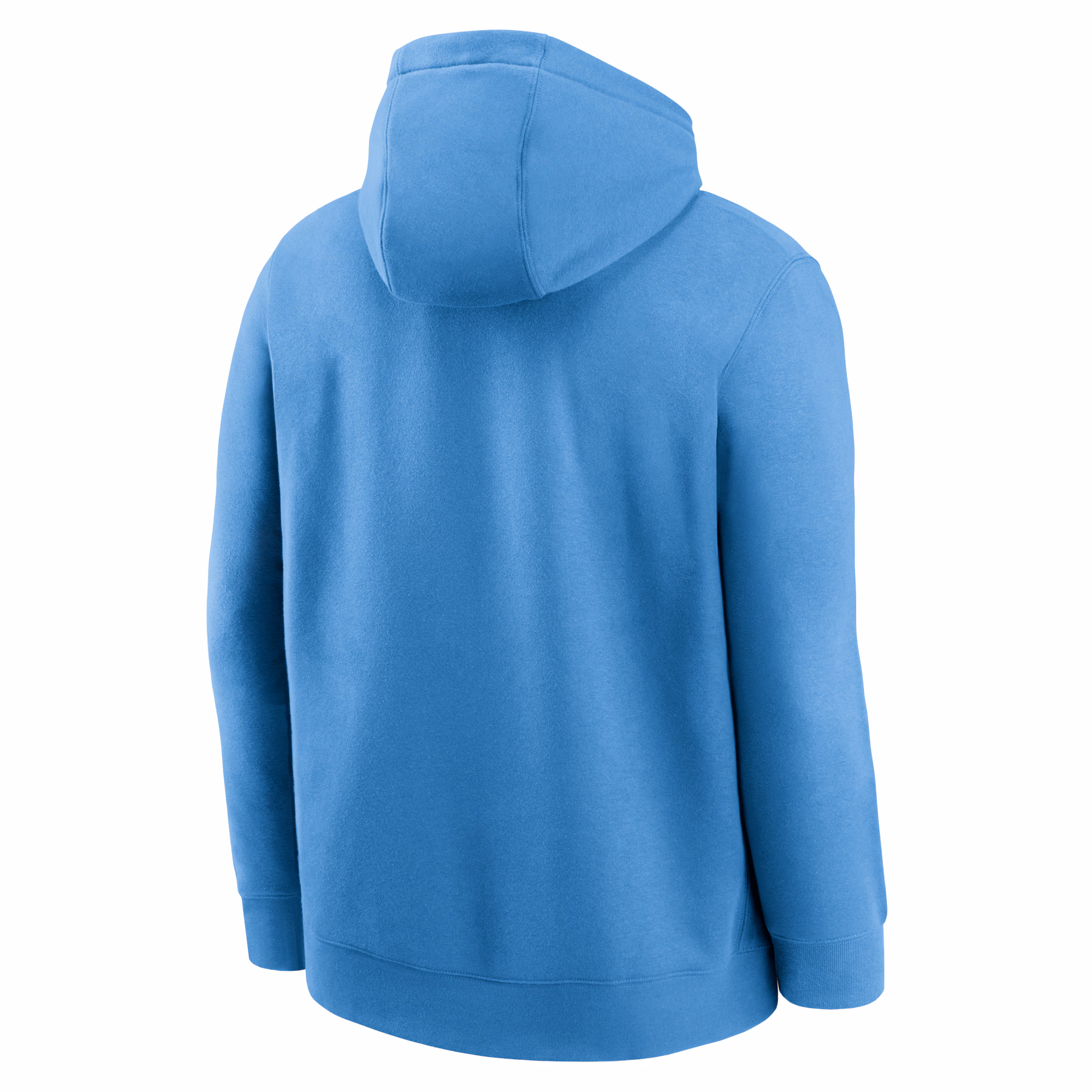 Tennessee Titans Oilers Throwback Rewind Club Logo Pullover Hoodie - Light Blue