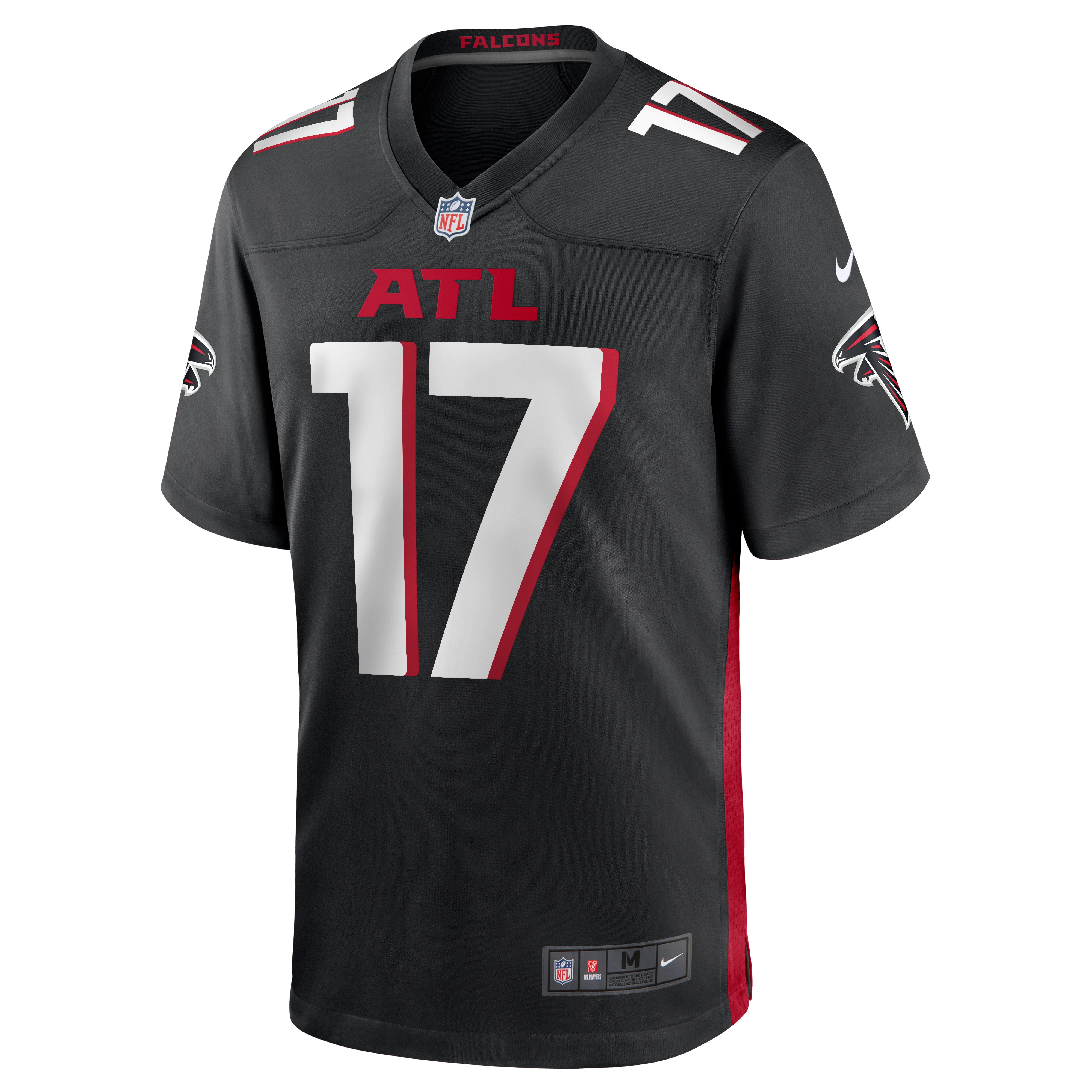 Olamide Zaccheaus Atlanta Falcons  Game Jersey - Black