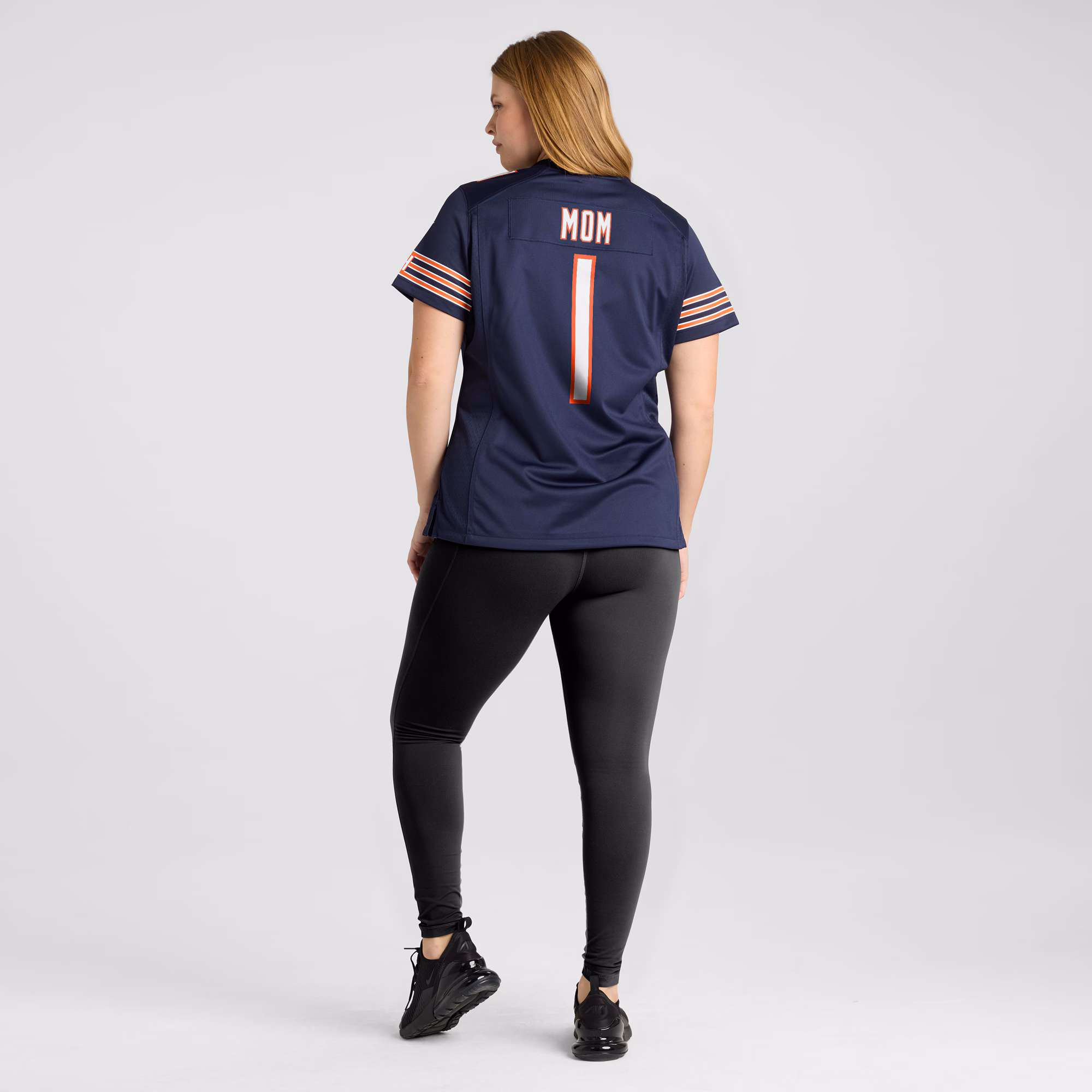 Number 1 Mom Chicago Bears Women's Game Jersey - Navy