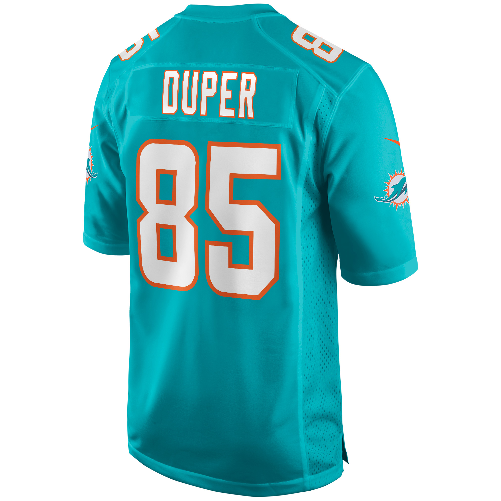 Mark Duper Miami Dolphins Game Retired Player Jersey - Aqua
