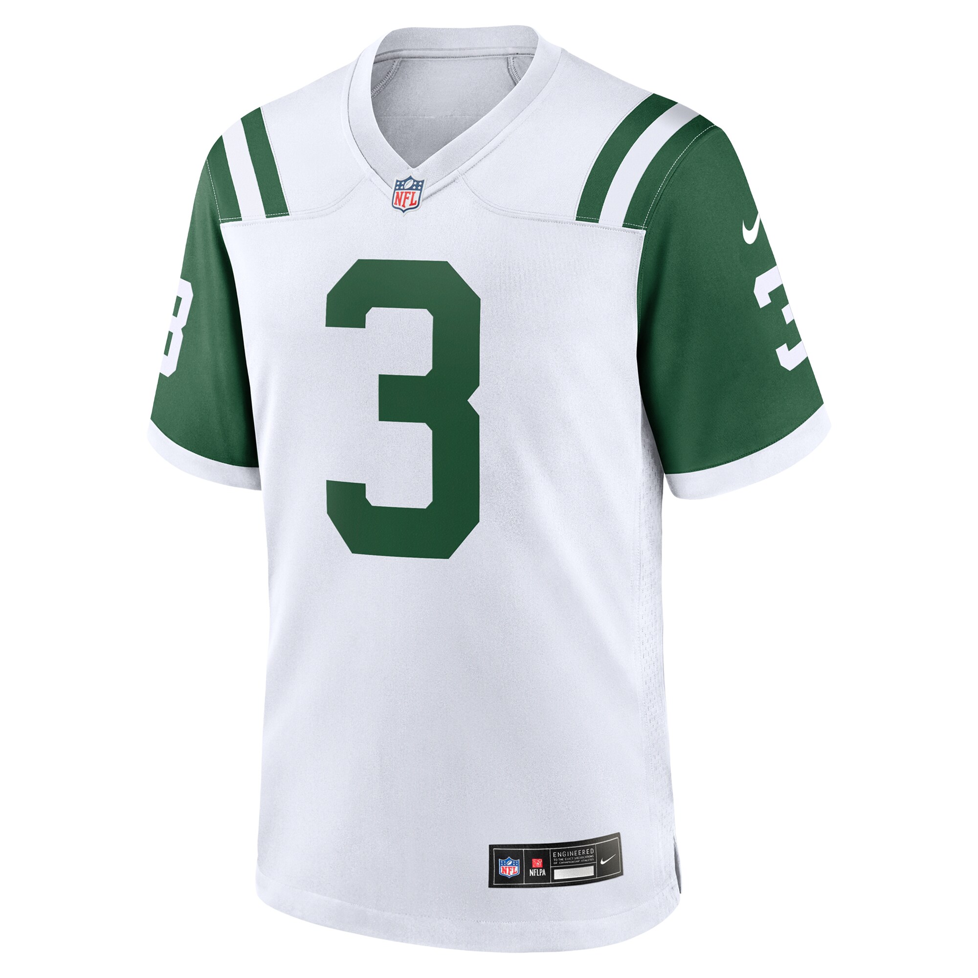 Whitehead New York Jets Classic Alternate Player Game Jersey - White
